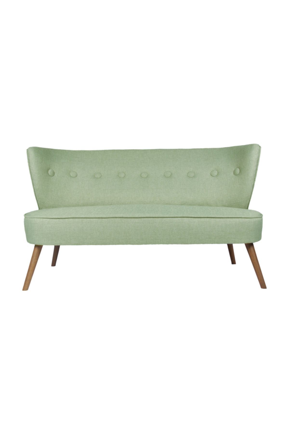 Ze10 Design Bienville Loveseat İkili Kanape Petrol Yeşili