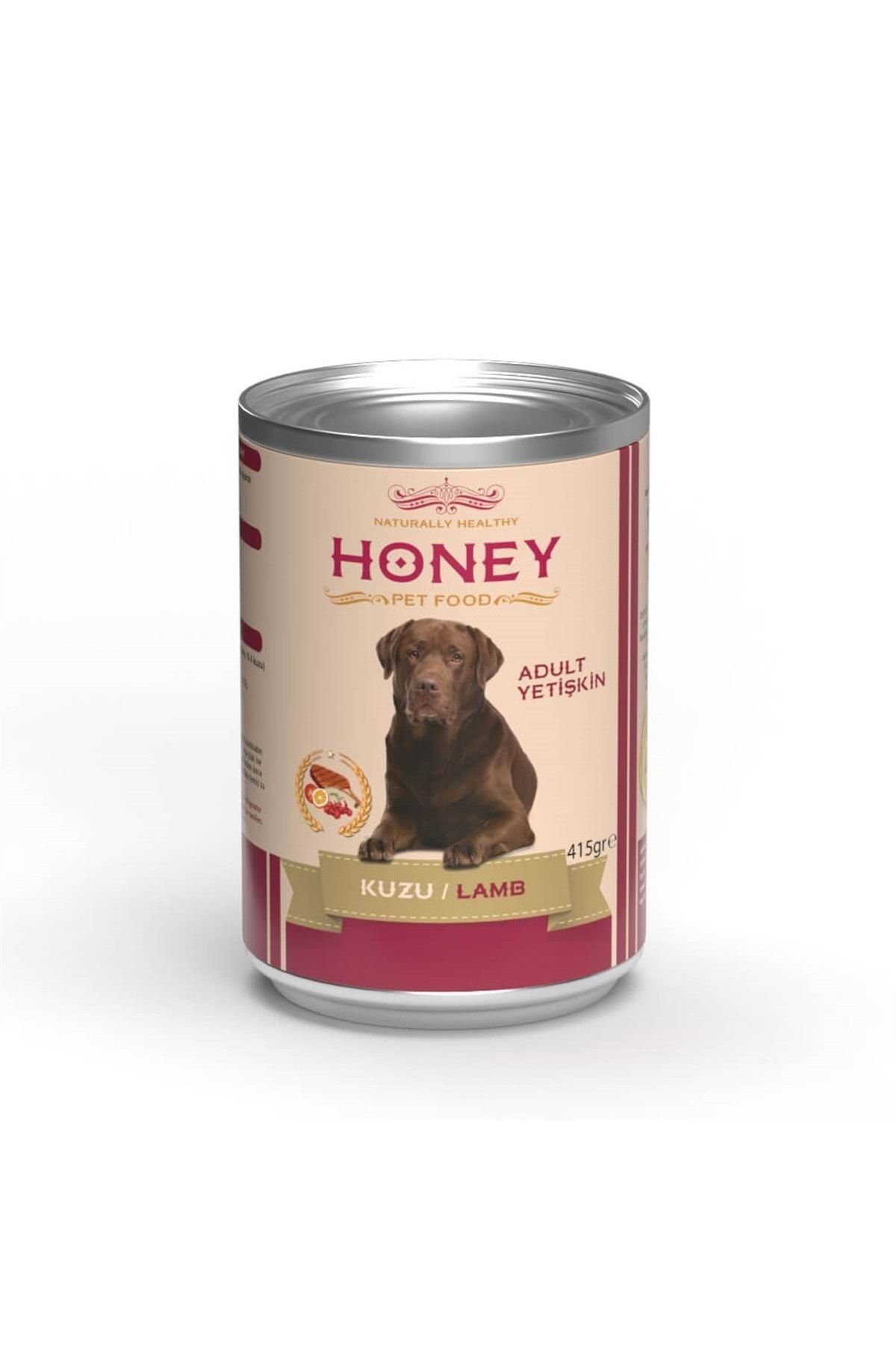 Honey Kuzulu Yetişkin Köpek Konservesi 400 gr 1x6 Adet