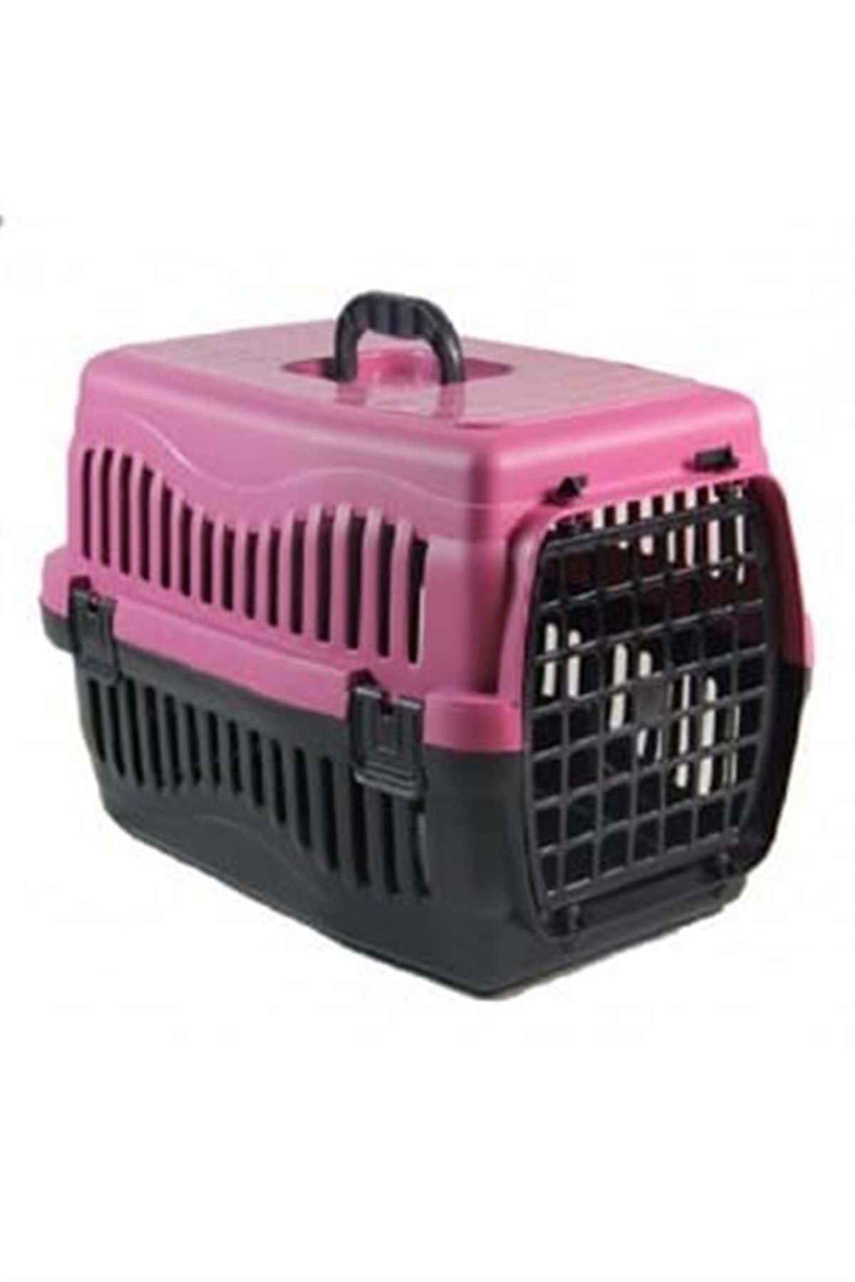 İREM Kedi Köpek Taşıma Kabı Küçük 47 X 29 X 33 Cm Pembe
