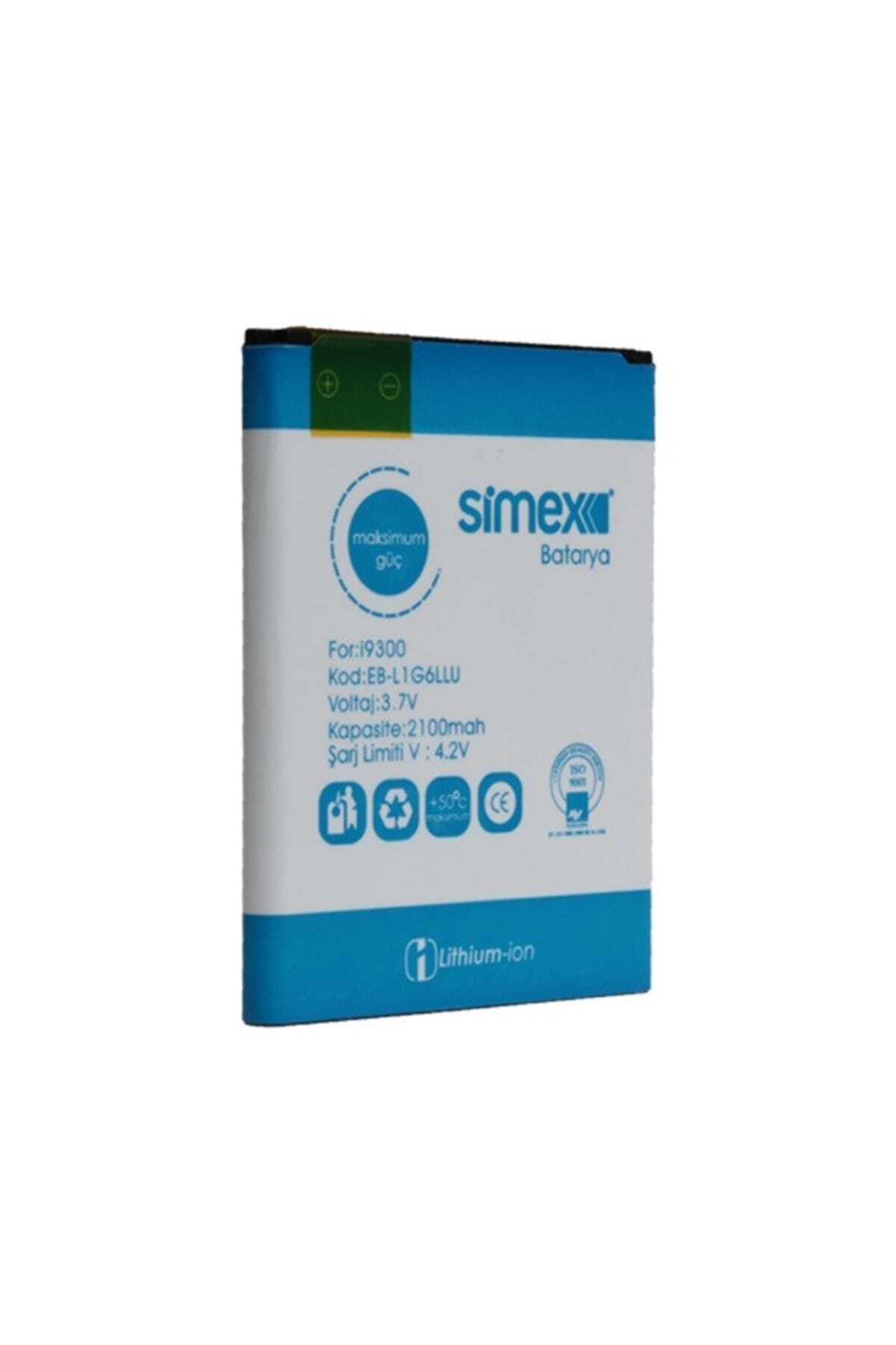 Samsung i9300 Galaxy S3 Simex Batarya - 2100mAh - EB-L1G6LLU