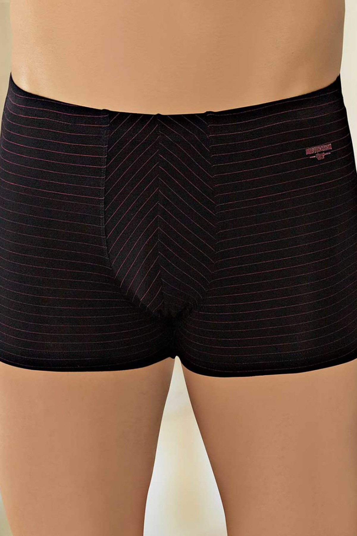 Şahinler Erkek Siyah Likralı Modal Boxer Me126