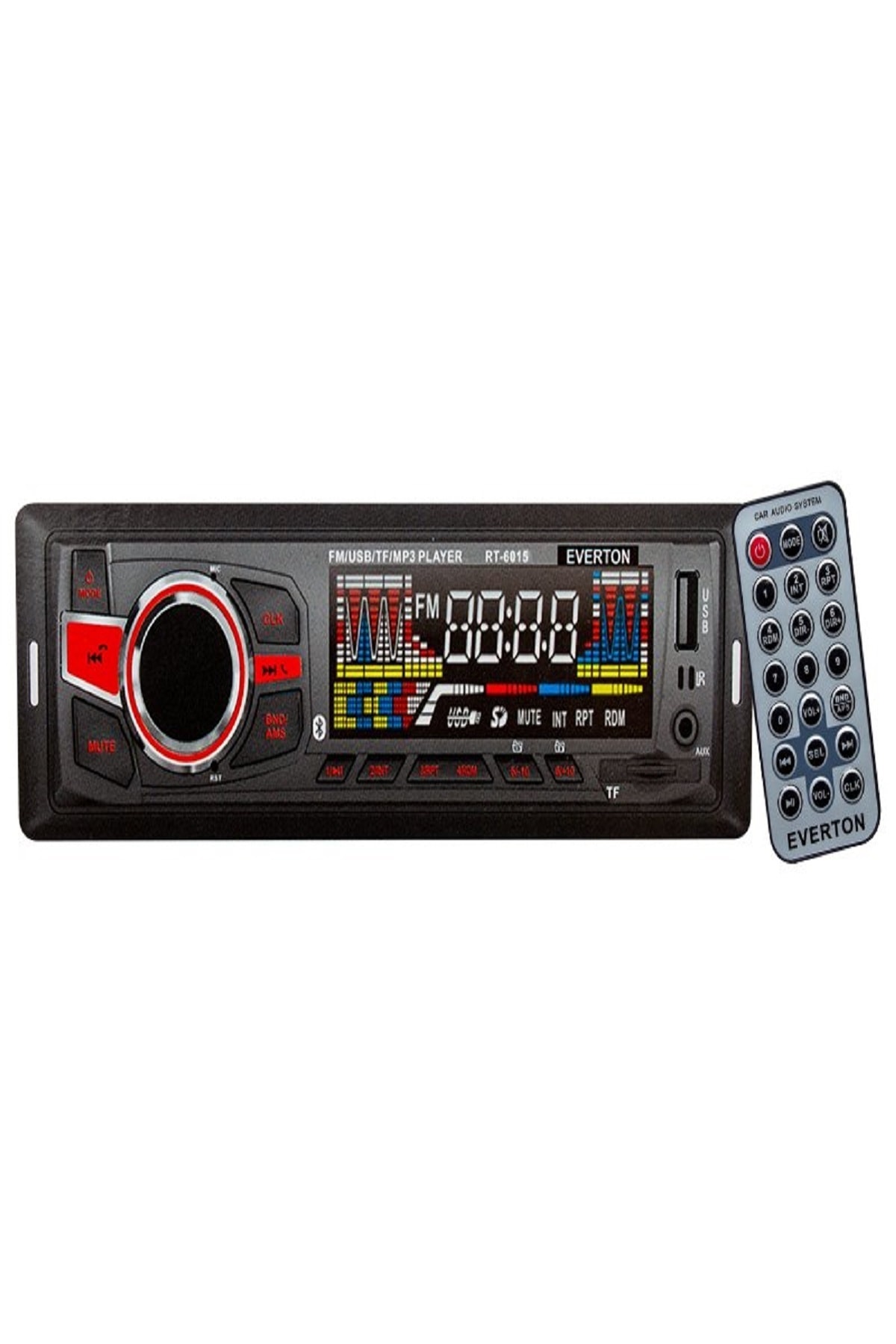 Egonex Rt-6015 Bluetoothlu Usb/tf/fm/aux/bt Mp3 Çalarlı Mekaniksiz Oto Teyp