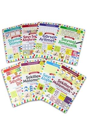 Süper Matematik - Etkinliklerle Matematik Öğreniyorum - 8 Kitap - Image 0