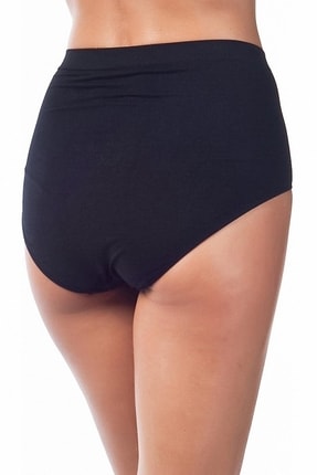 1008 Yüksek Bel Düz Kadın Slip Külot Image 0