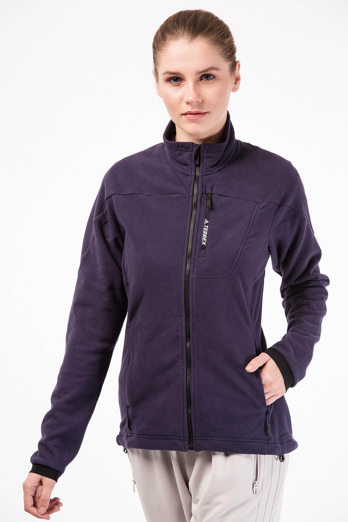 adidas Kadın Outdoor Sweatshirt - W Tivid Fl Jkt - BP9463