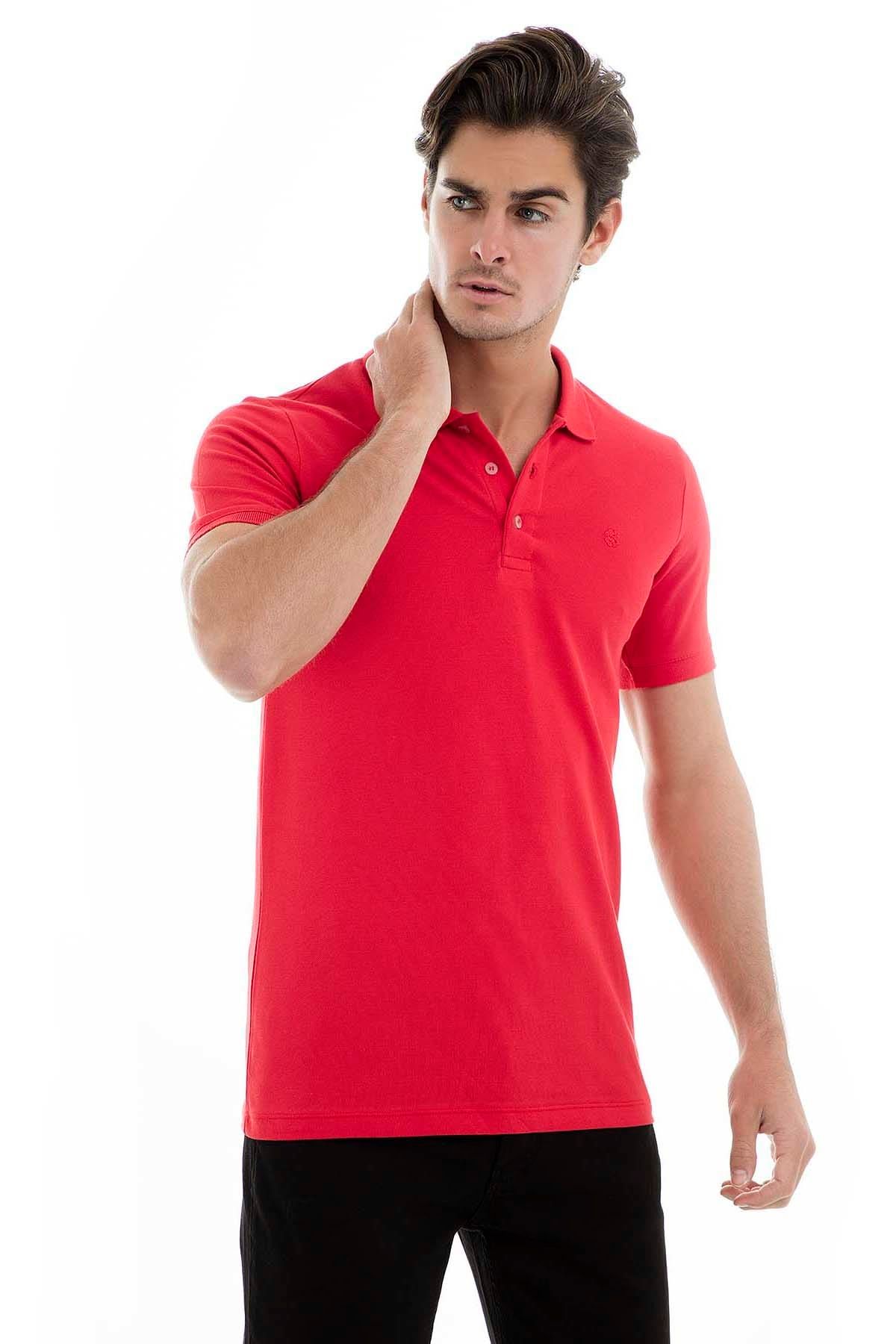 Buratti Erkek Kırmızı Polo Yaka T-Shirt - 43619090