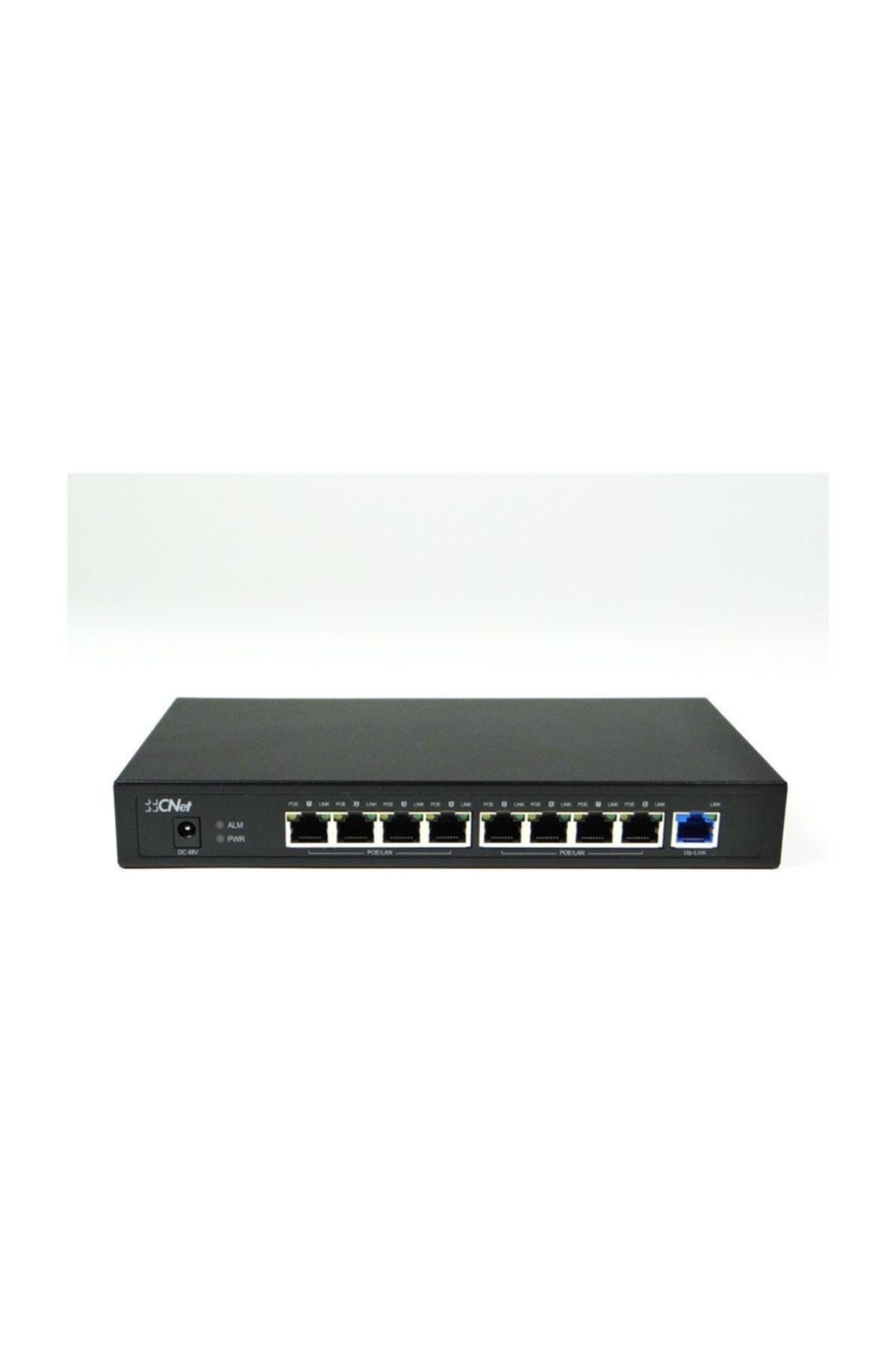 CNet CSH800P 9 Port Ethernet 8 Port PoE+ Switch