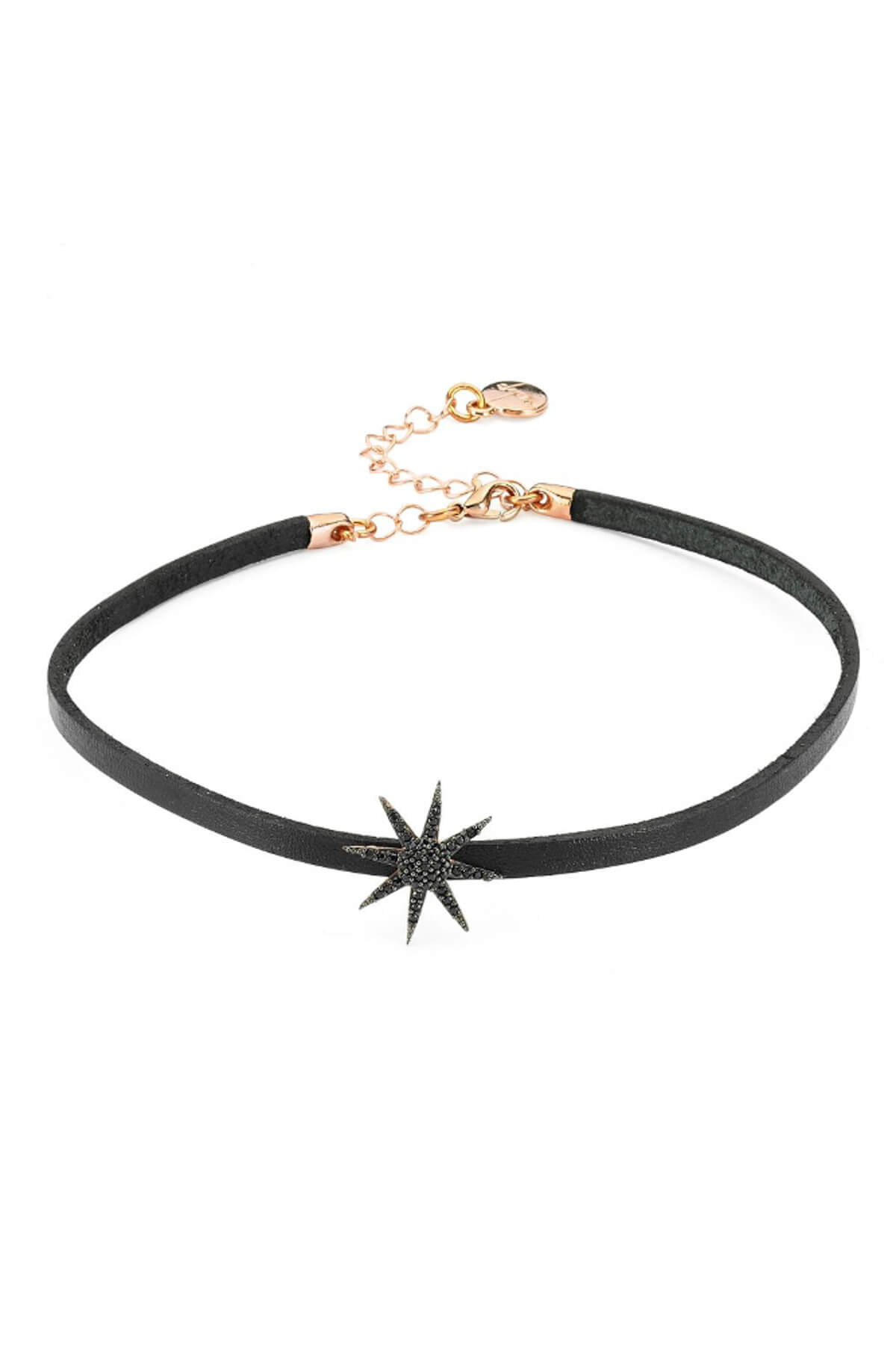 BENDİS Kadın Rose Yıldız Choker Kolye C449