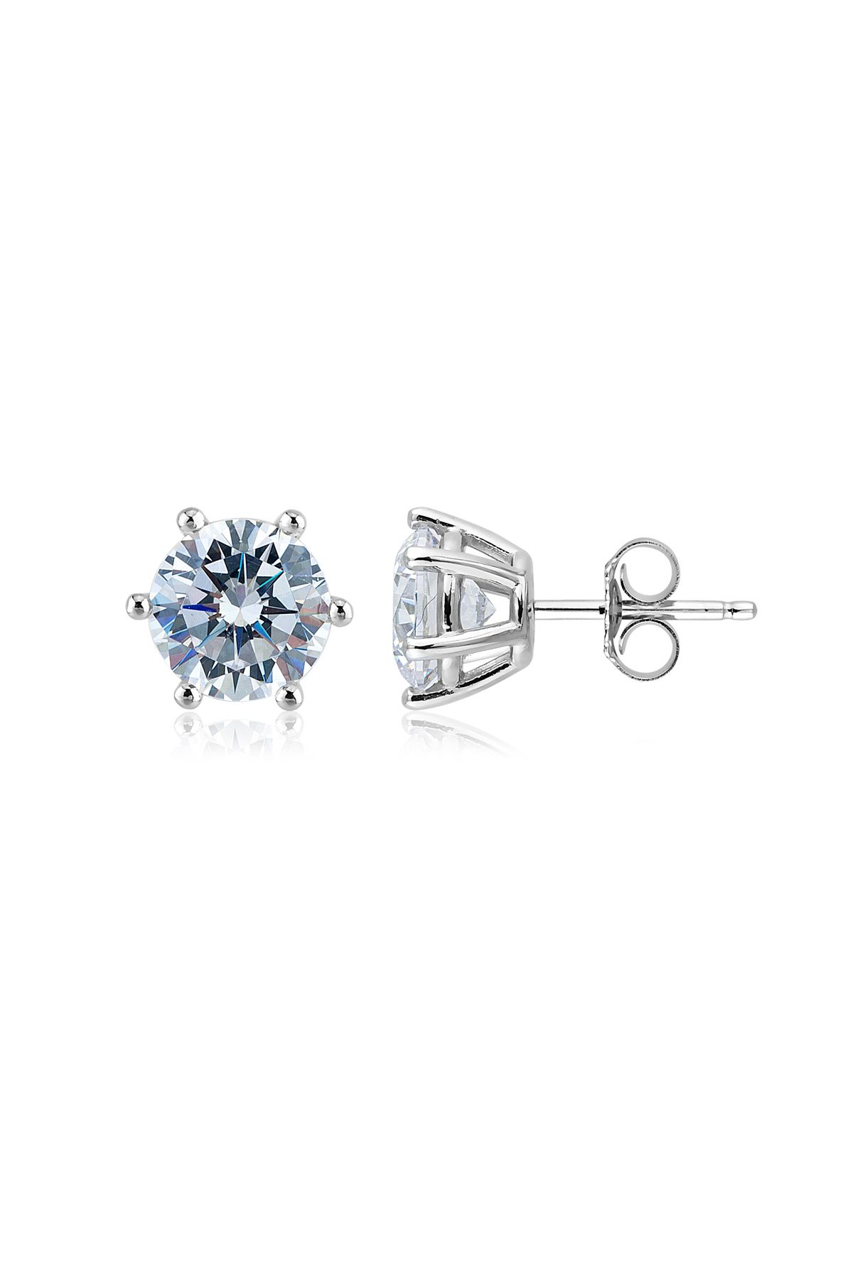 Carat Laboratories Kadın 4,00 Carat Küpe CE20754