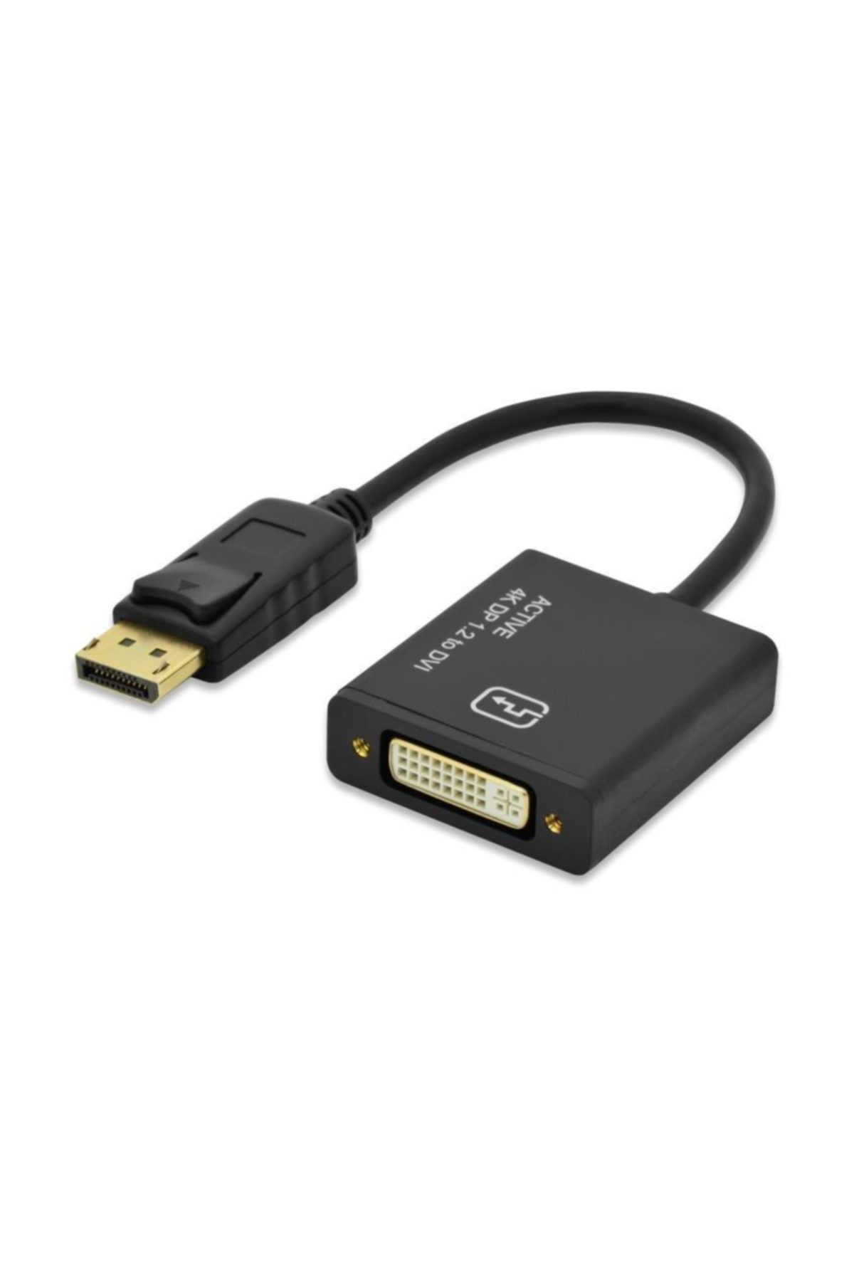 Ednet DisplayPort (DP) Adaptörü, Kablolu, DP Erkek - DVI-I (24+5) Dişi