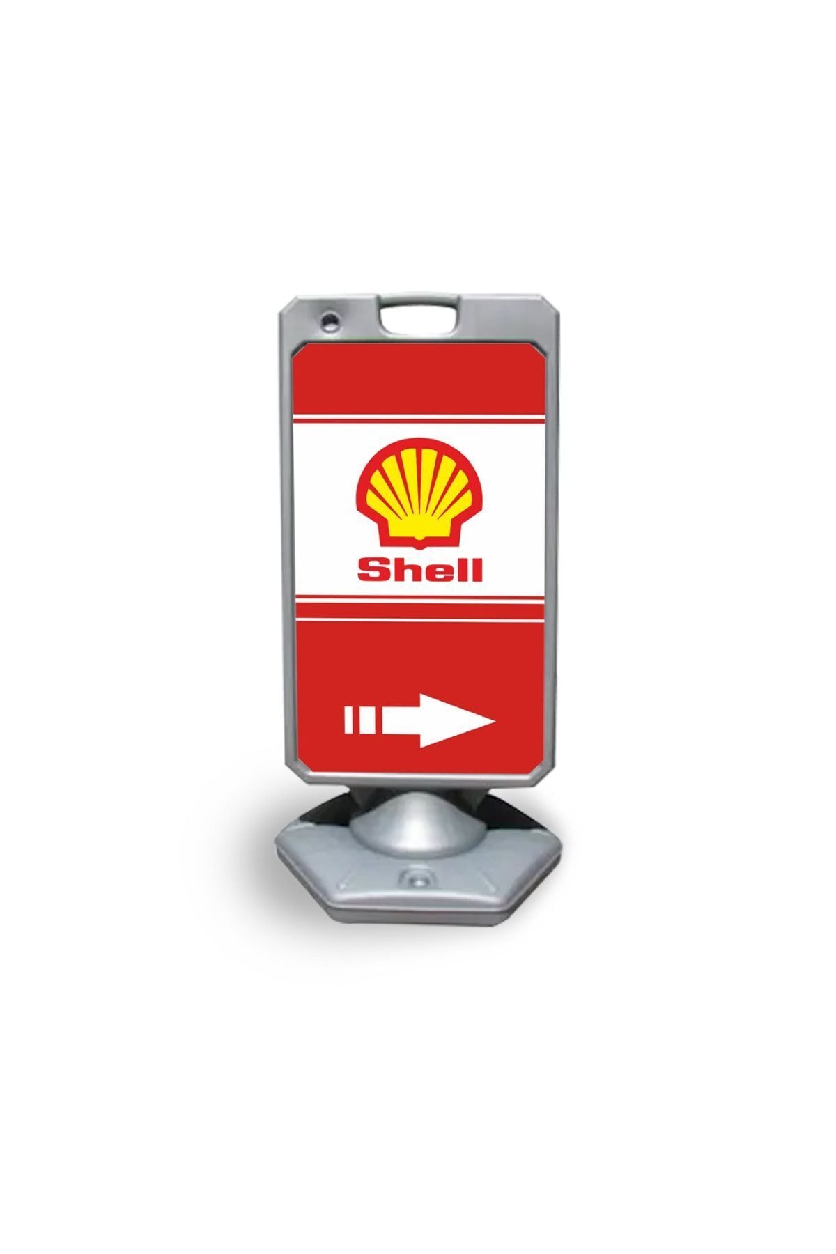 Burada Medikal ve Reklam Shell Reklam Ve Yönlendirme Uyari Dubasi A Tabela