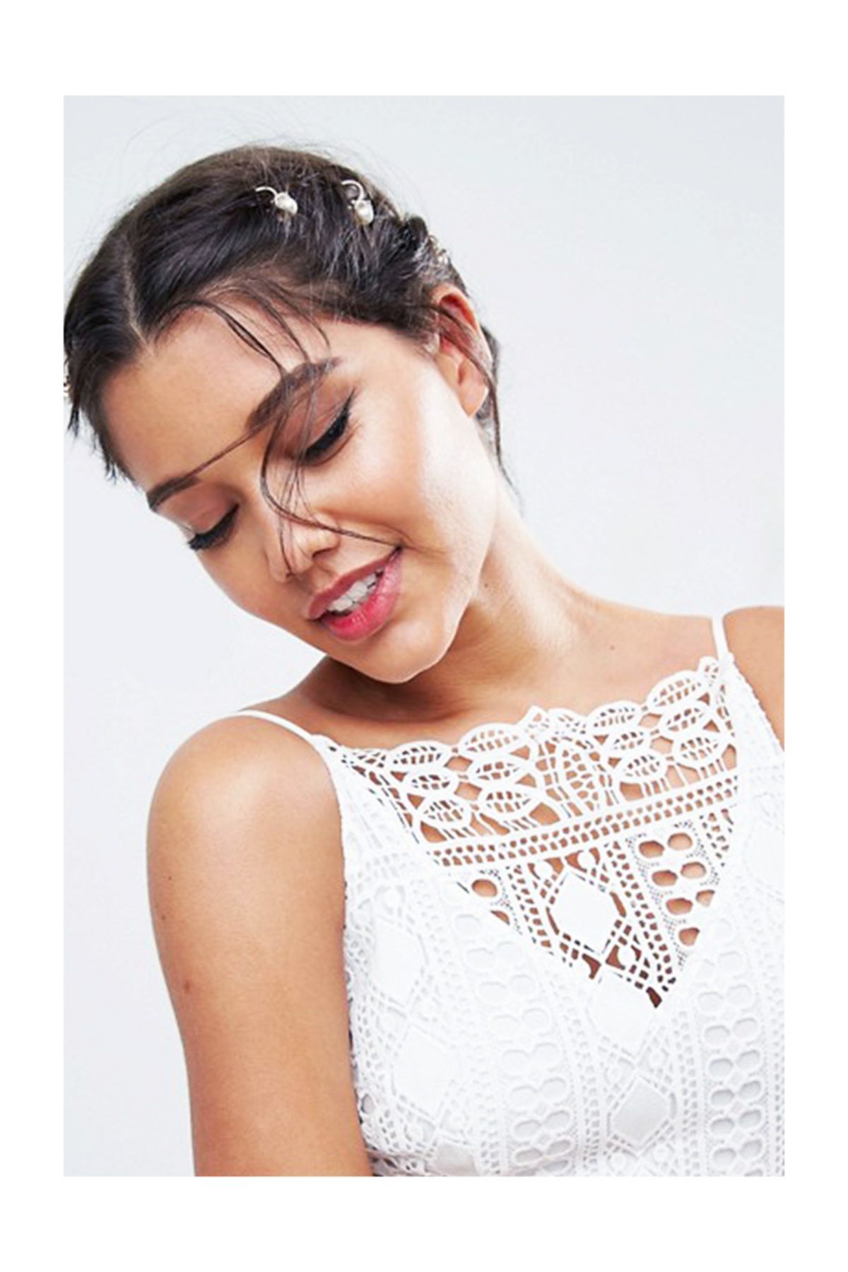 New Obsessions Kadın Pearls 10'Lu Saç Küpesi