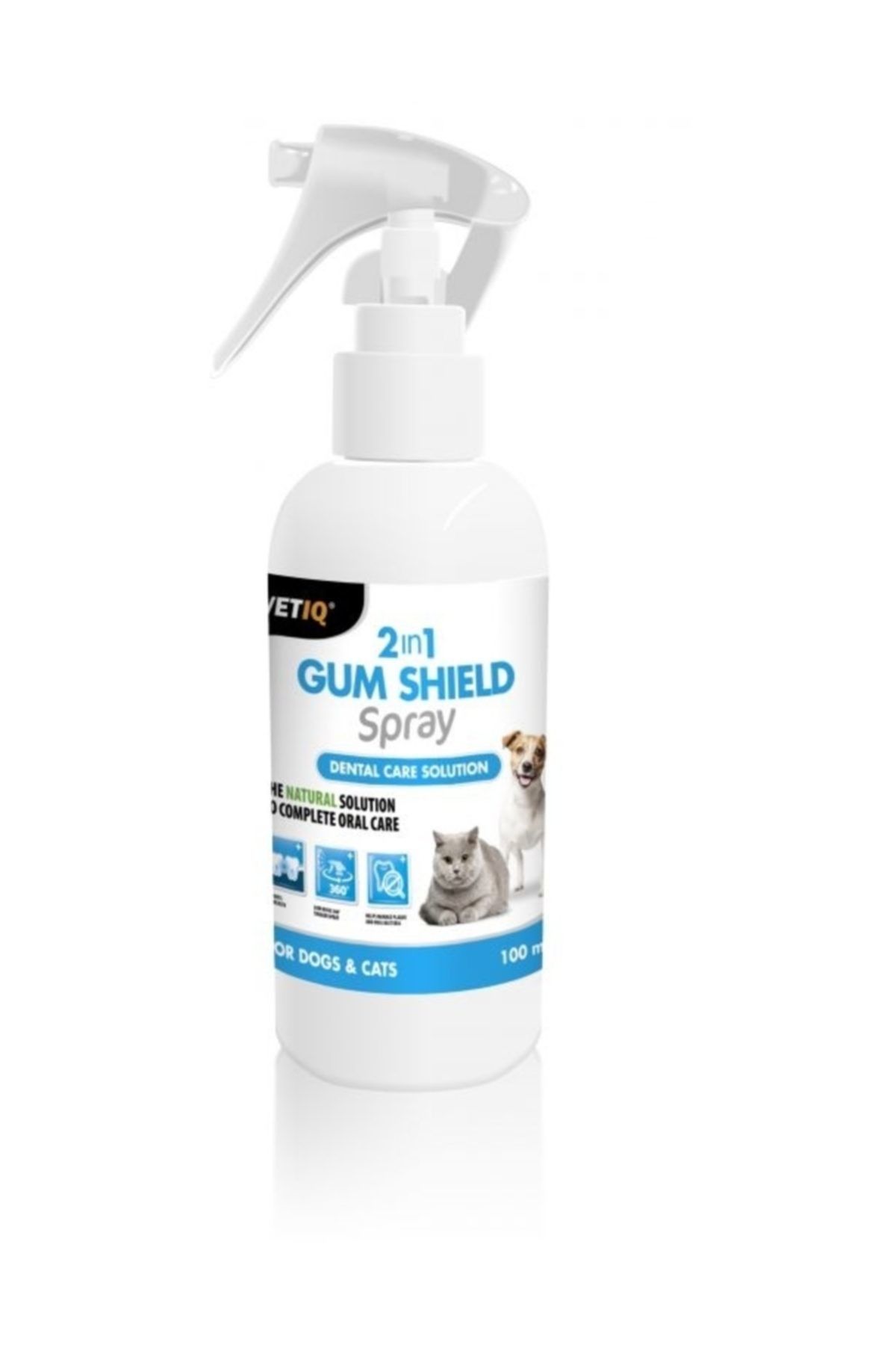 Vetiq Vet Iq 2in1 Gum Shield Kedi Köpek Ağız Ve Diş Bakım Spreyi 100 Ml