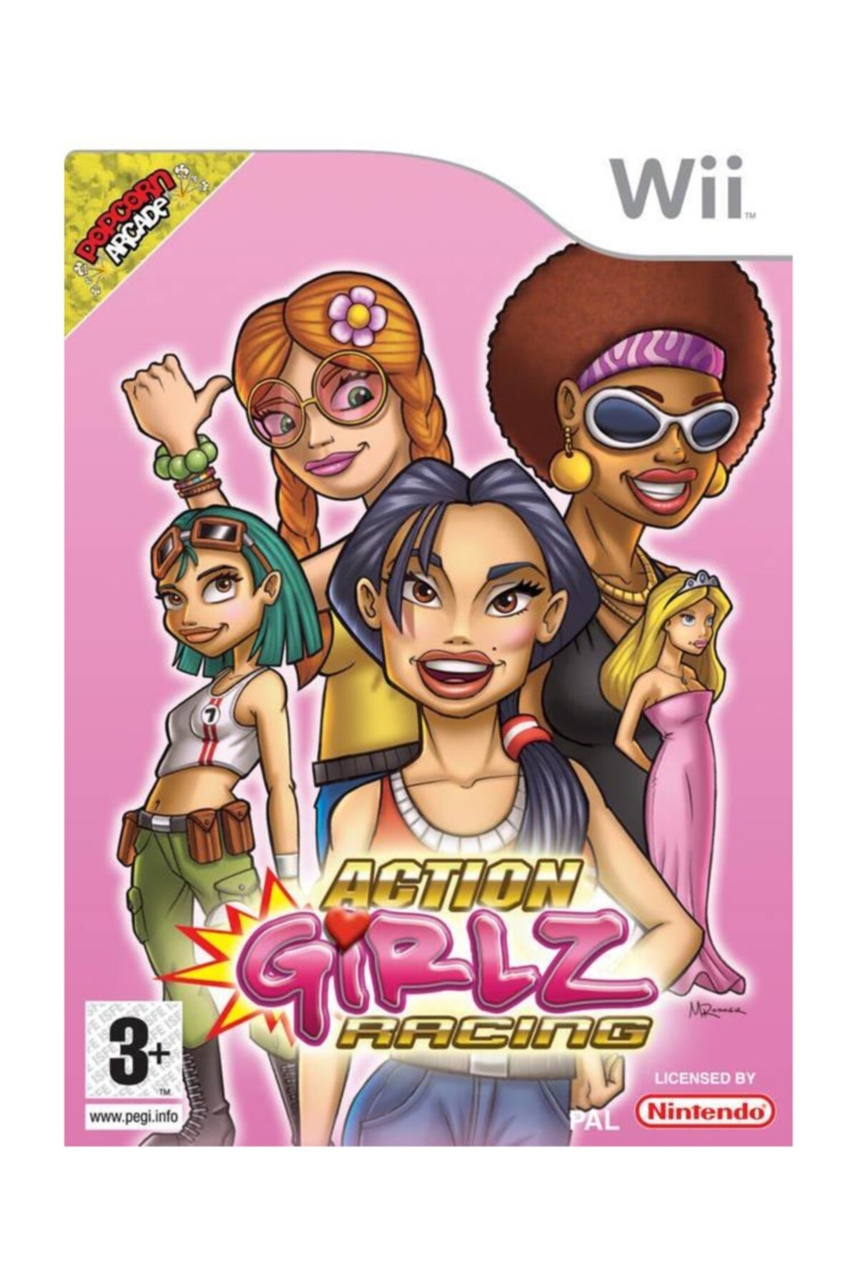 Nintendo Wii Action Girlz Racing