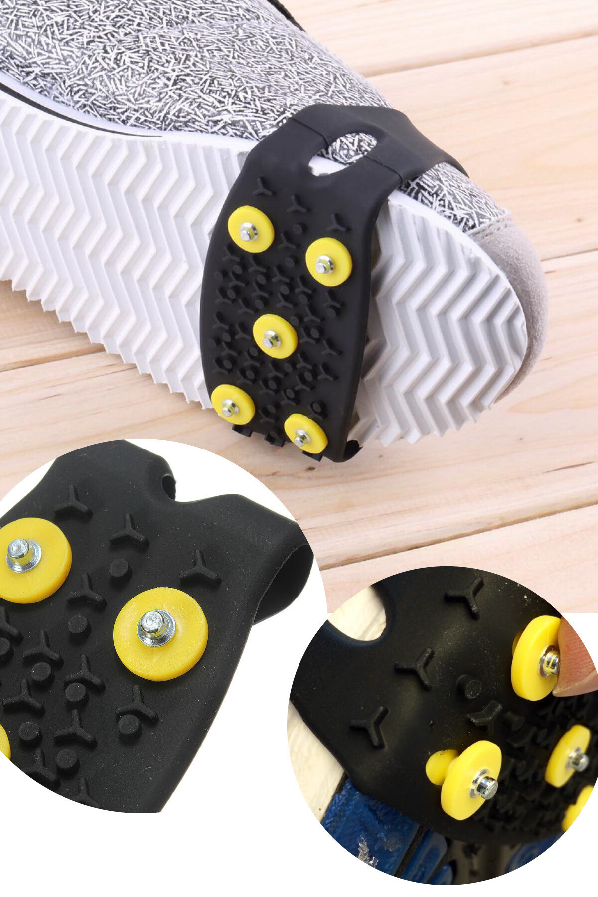 Buffer KarPatik Kayma Önleyici Ayakkabı Kar Zinciri (Geçmeli)