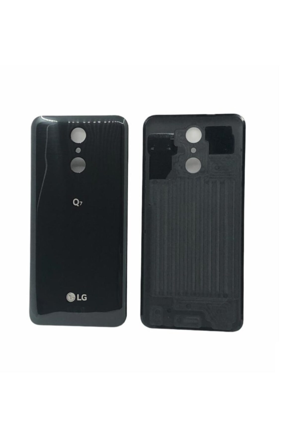 LG Q7 Arka Pil Kapağı Siyah