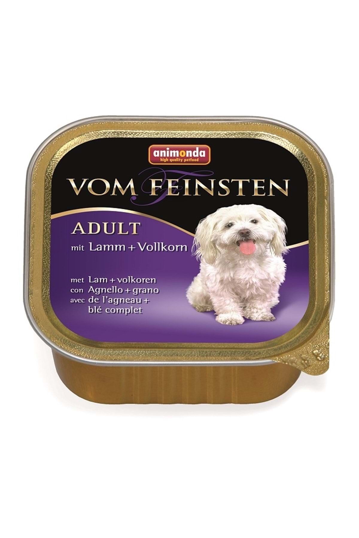 Animonda Vom Feinsten Kuzu Etli Yetişkin Köpek Konservesi 150  gr 7 Adet