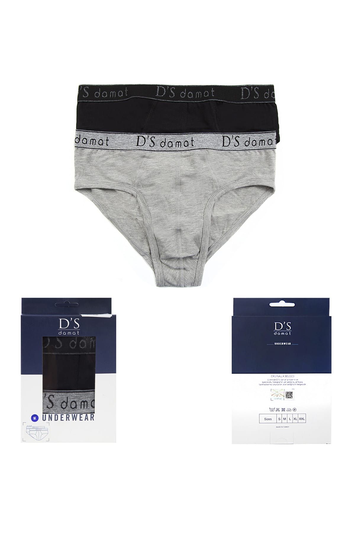 D'S Damat Erkek Gri Slip - Ds 104.003.008