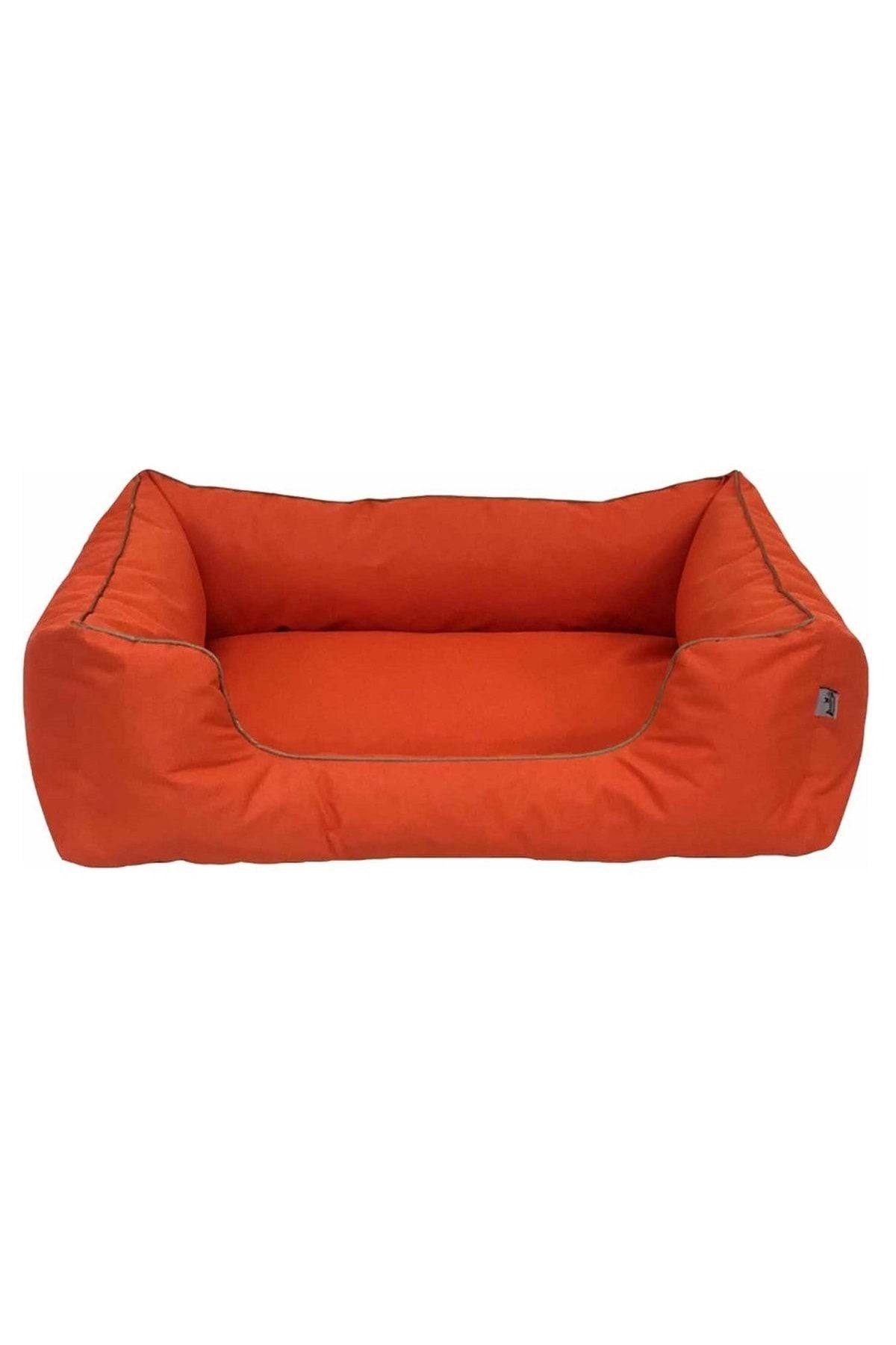 Bedspet Su Geçirmez Köpek Yatağı Xlarge Turuncu. 100x80x20