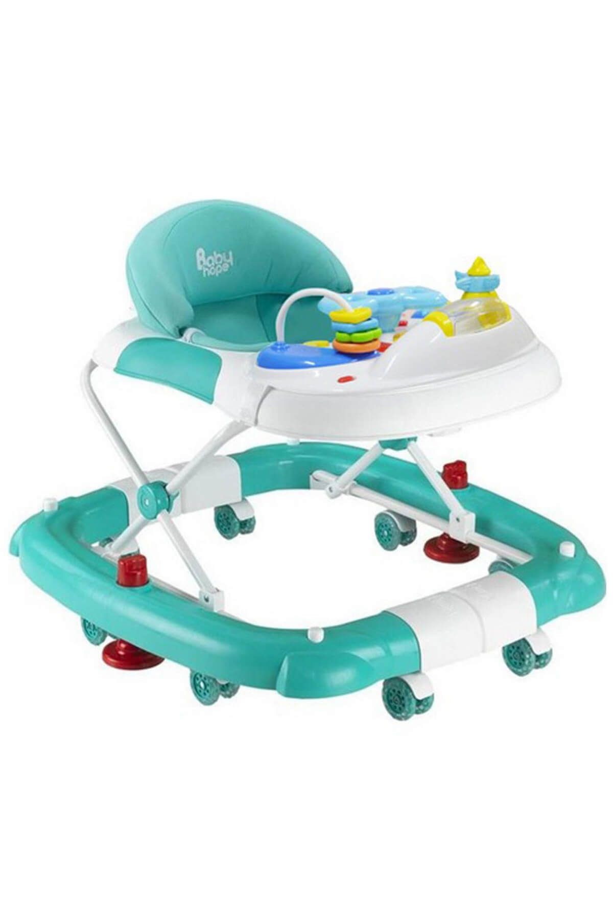BabyHope 212 Royal Bebek Yürüteçi Turkuaz /