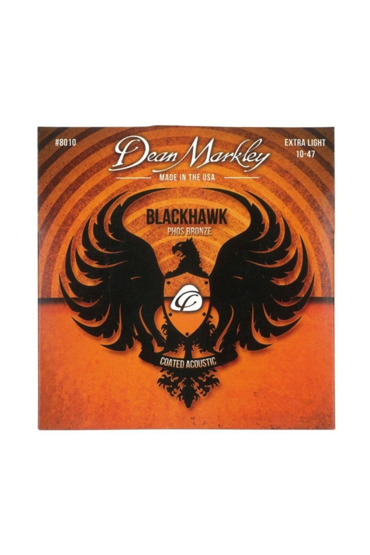 Dean Markley Blackhawk 8010 Kaplamalı Extra Light Akustik Gitar Takım Tel