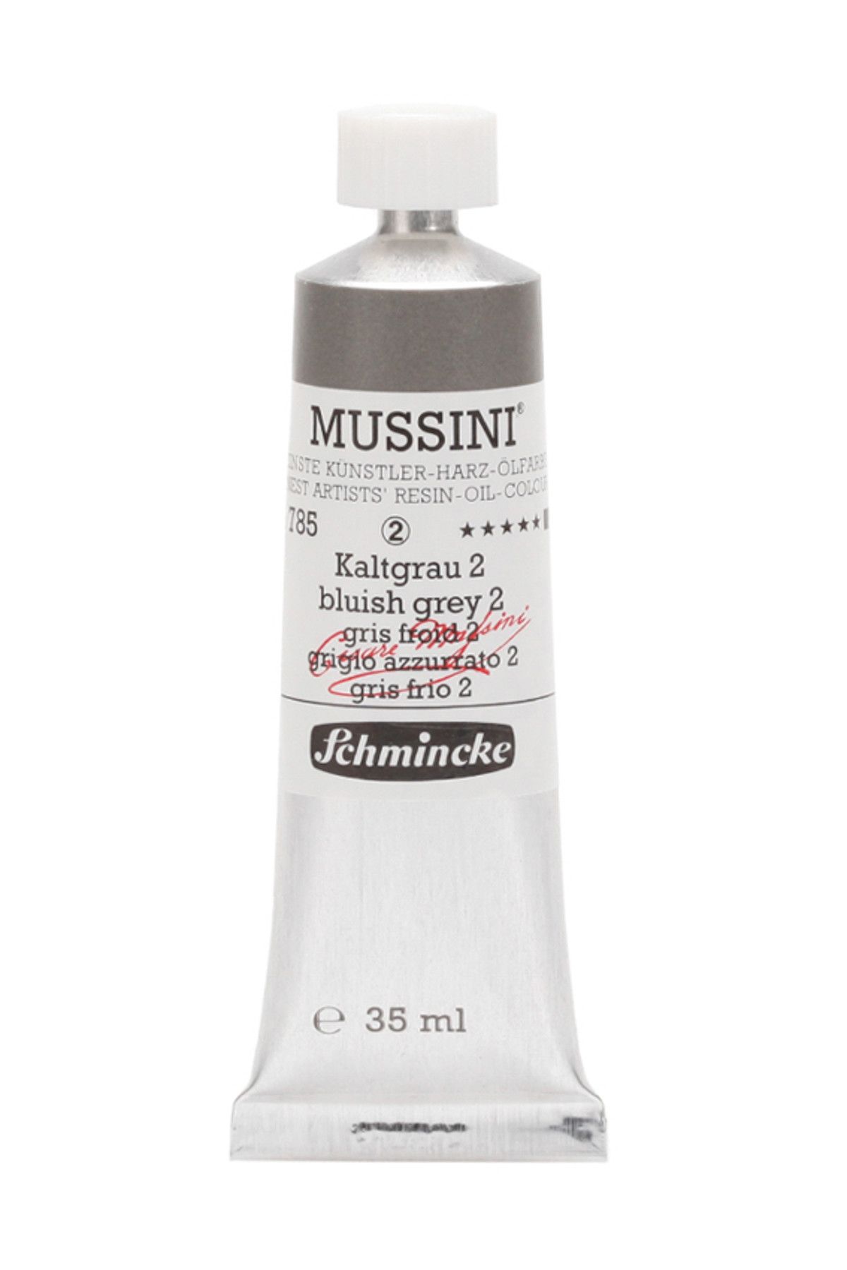 Schmincke Mussini Yağlı Boya 35ml. Seri 2 N:785 Bluish Grey 2 14031