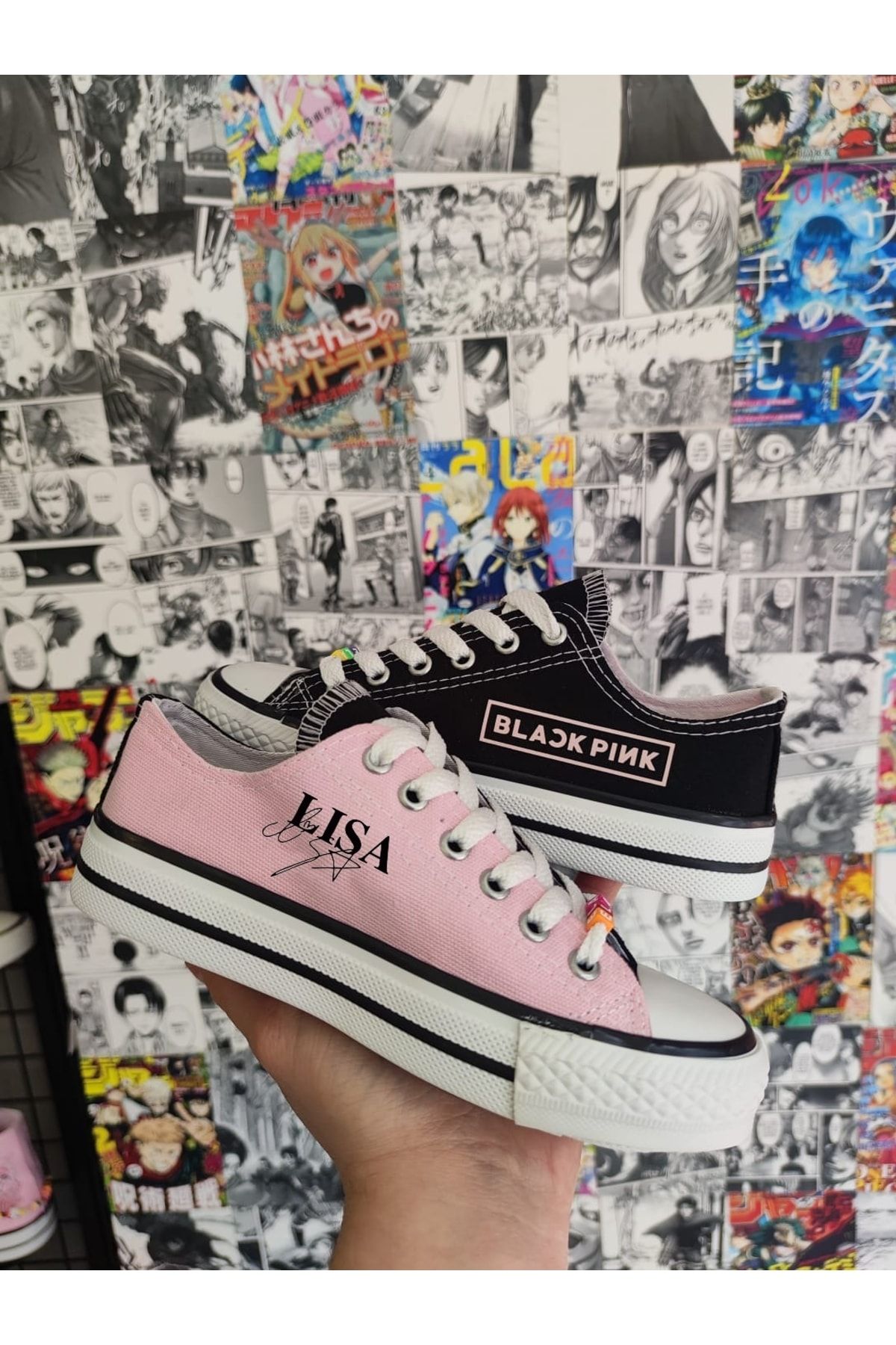 Victoria secret pink sneakers top