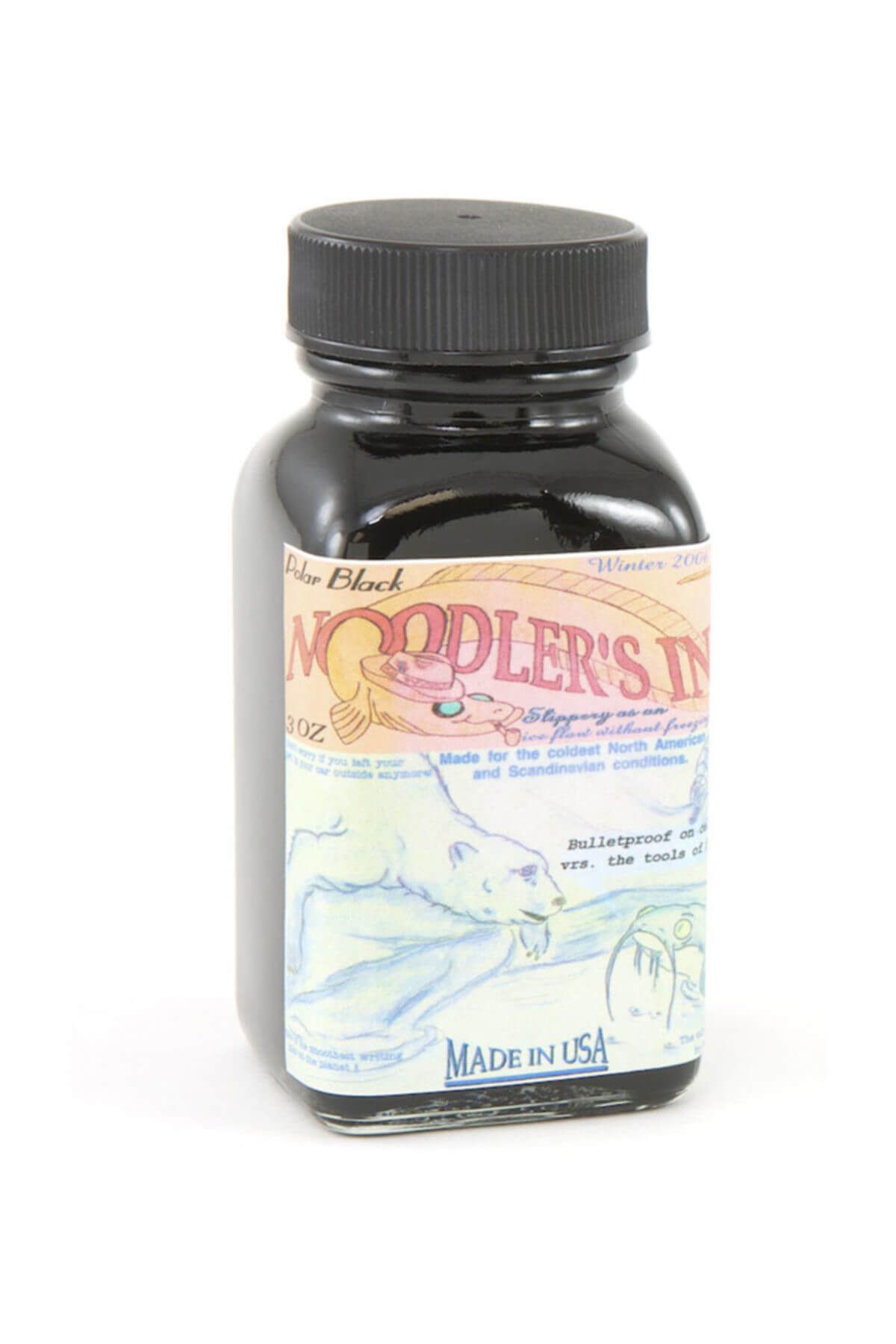 Noodlers Şişe Mürekkep Polar Black 3 Oz