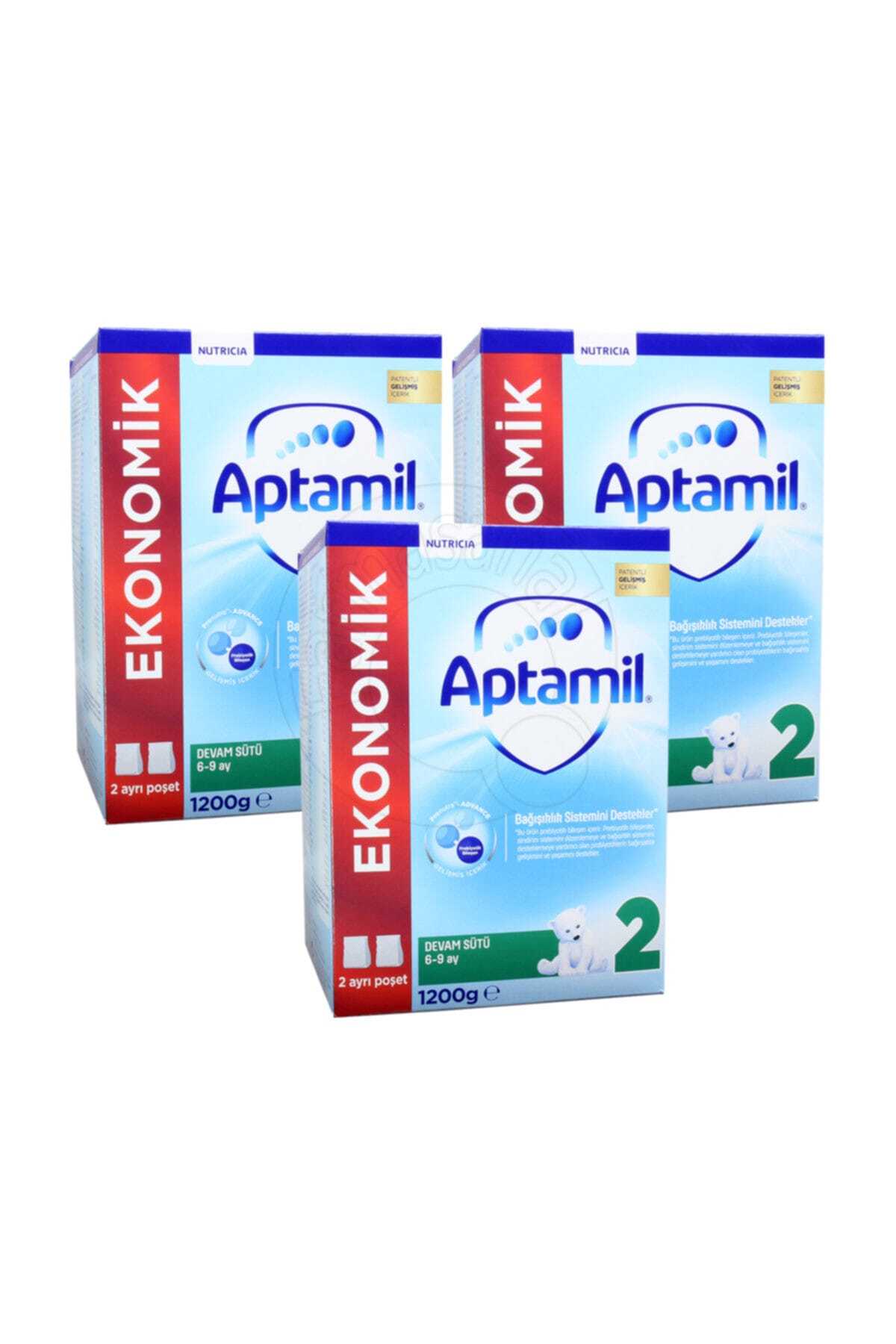 Aptamil Nutricia Aptamil 2 Devam Sütü 1200 kg 3 lü PAKET