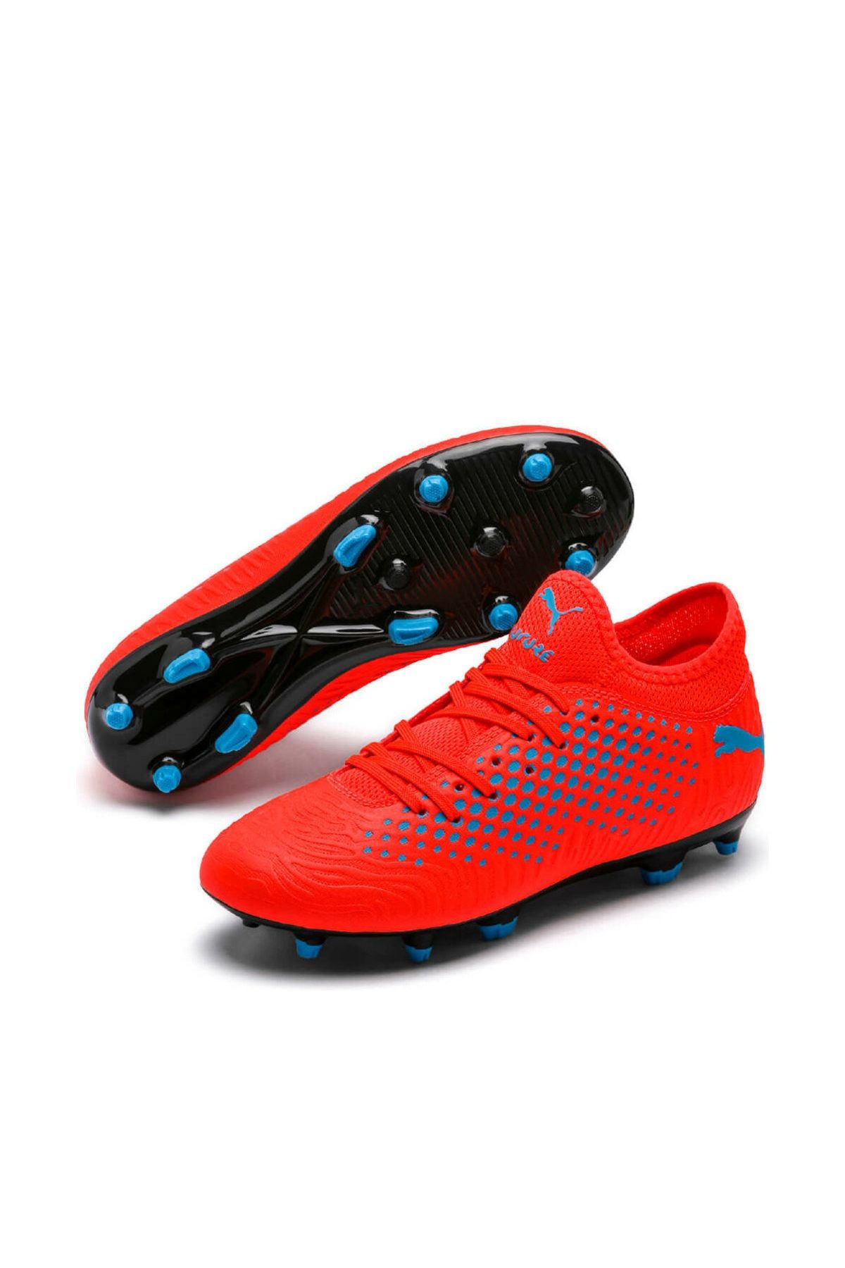 puma 10555401 kirmizi erkek cocuk krampon 100516530 fiyati yorumlari trendyol