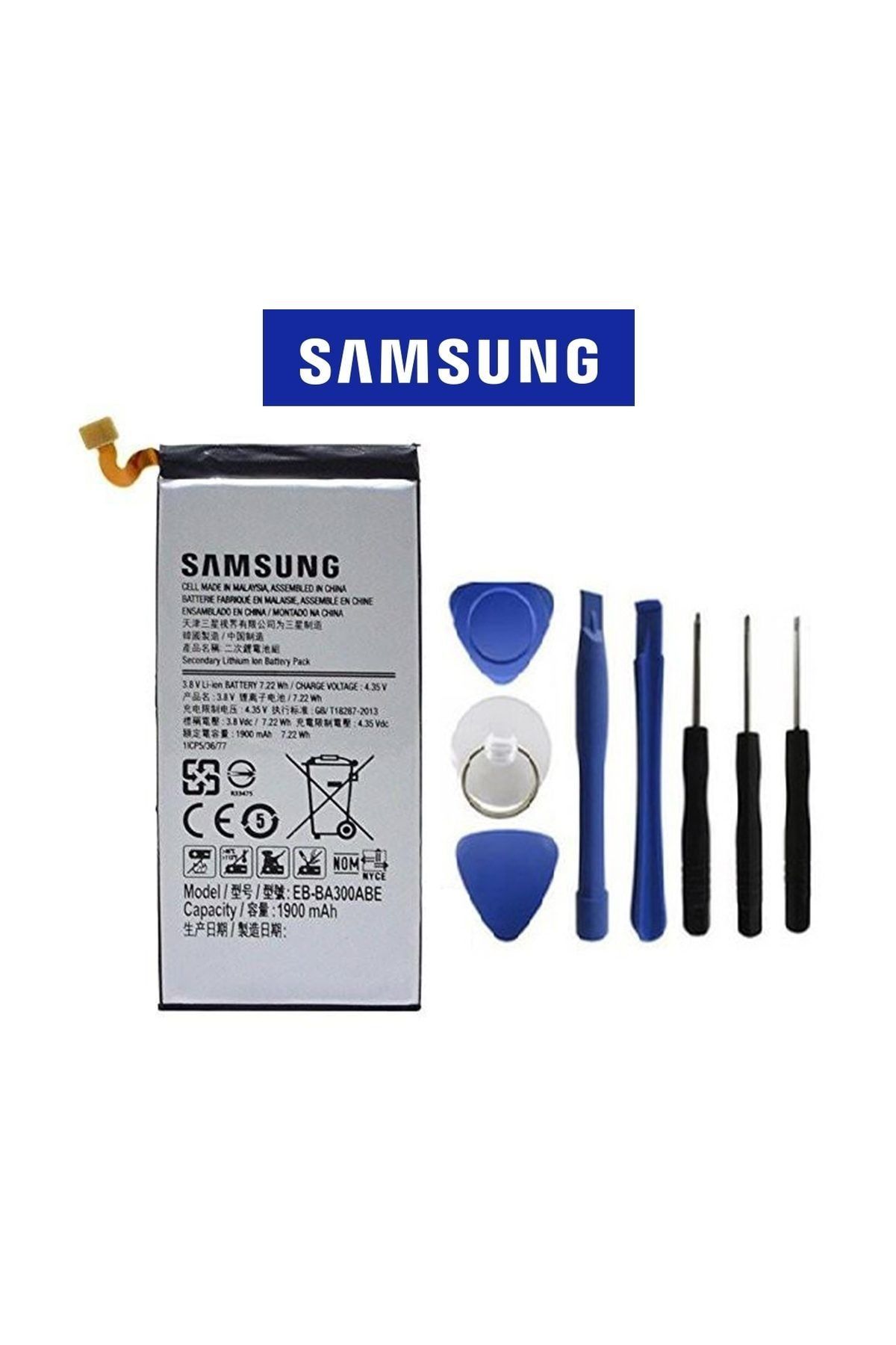 Samsung Galaxy A3 A300 2015 Batarya Pil EB-BA300ABE Tamir Seti