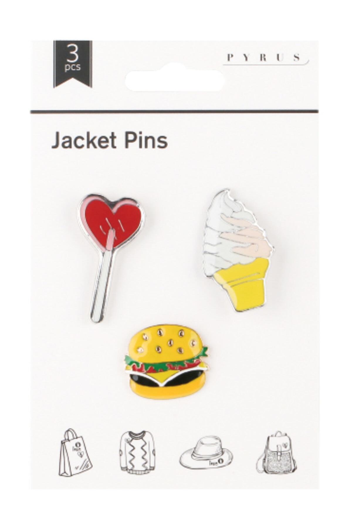 Pyrus Hamburger Pin 3 Lü 20180101-008