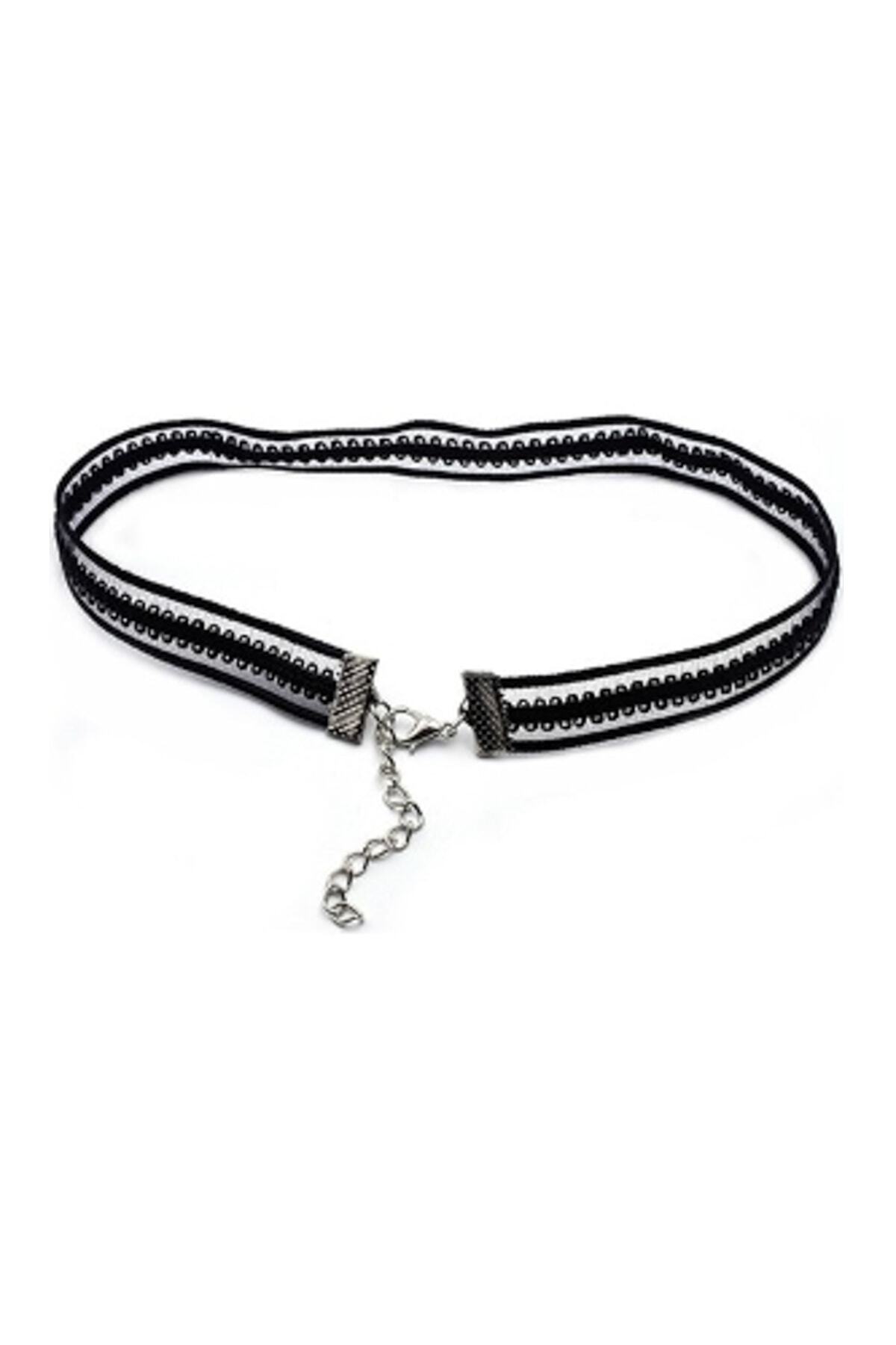 VipBT S04 Dantel Choker Tasma Kolye TR32960134114S4