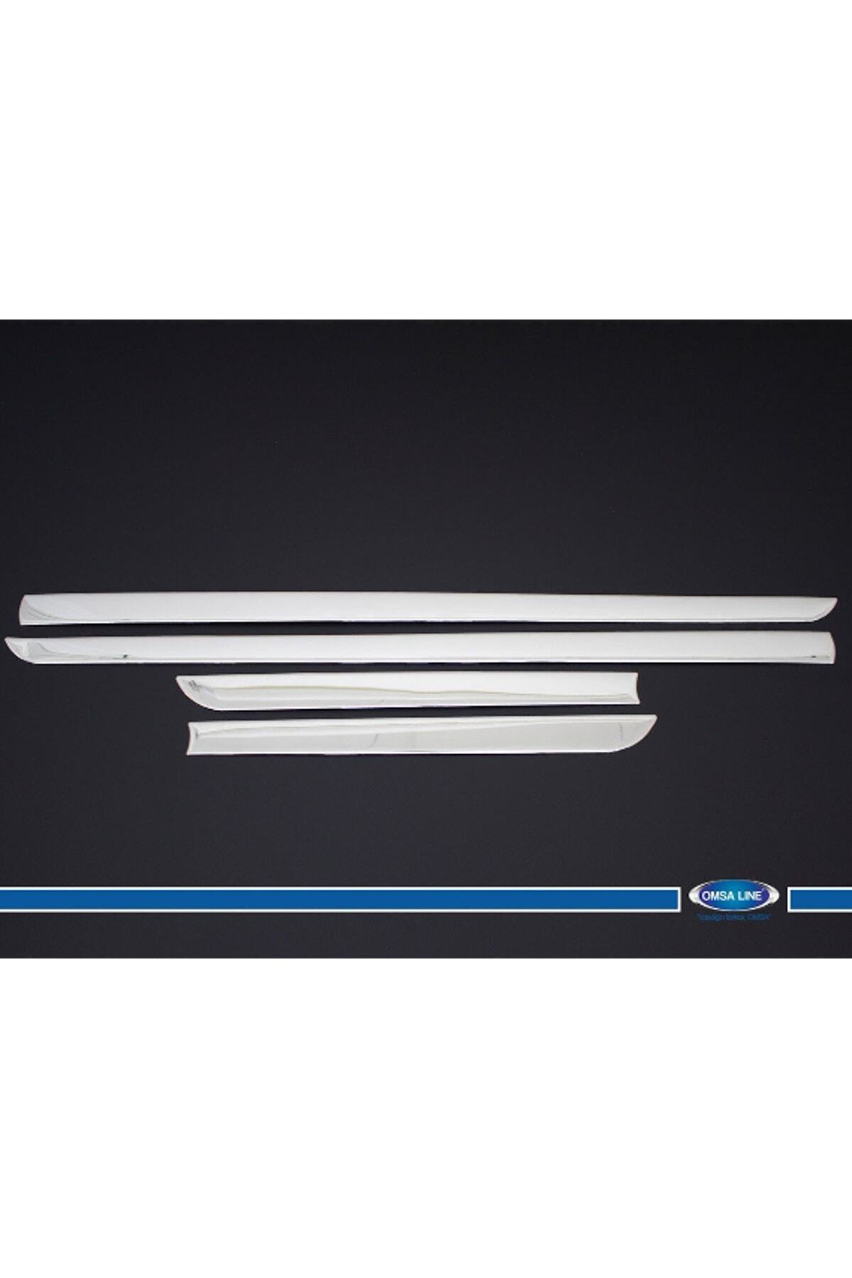 Omsa Universal Krom Yan Kapı Çıtası 4 Prç. P.Çelik HB/5D/3D/SD/SW