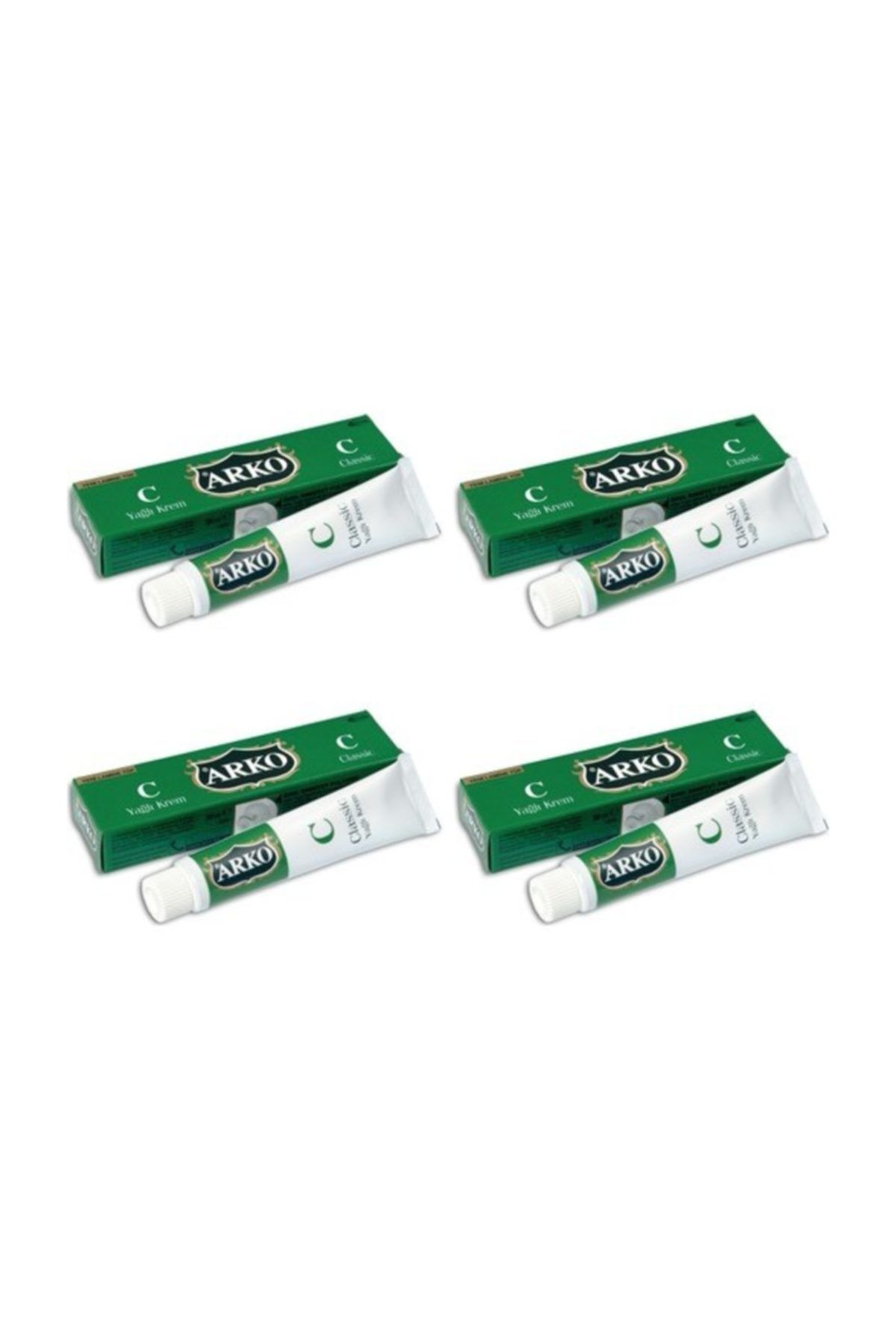 ARKO Klasik Yağlı Krem 20 Cc 4'Lü Set