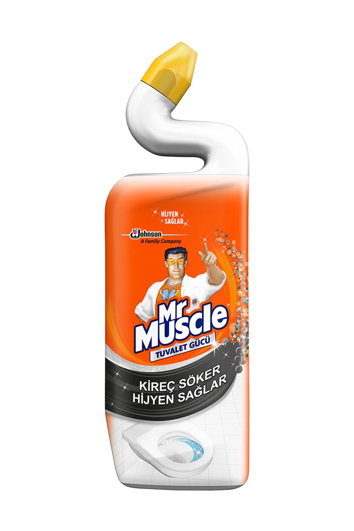 Mr. Muscle Kireç Söker Tuvalet Temizleyici Jel 750Ml