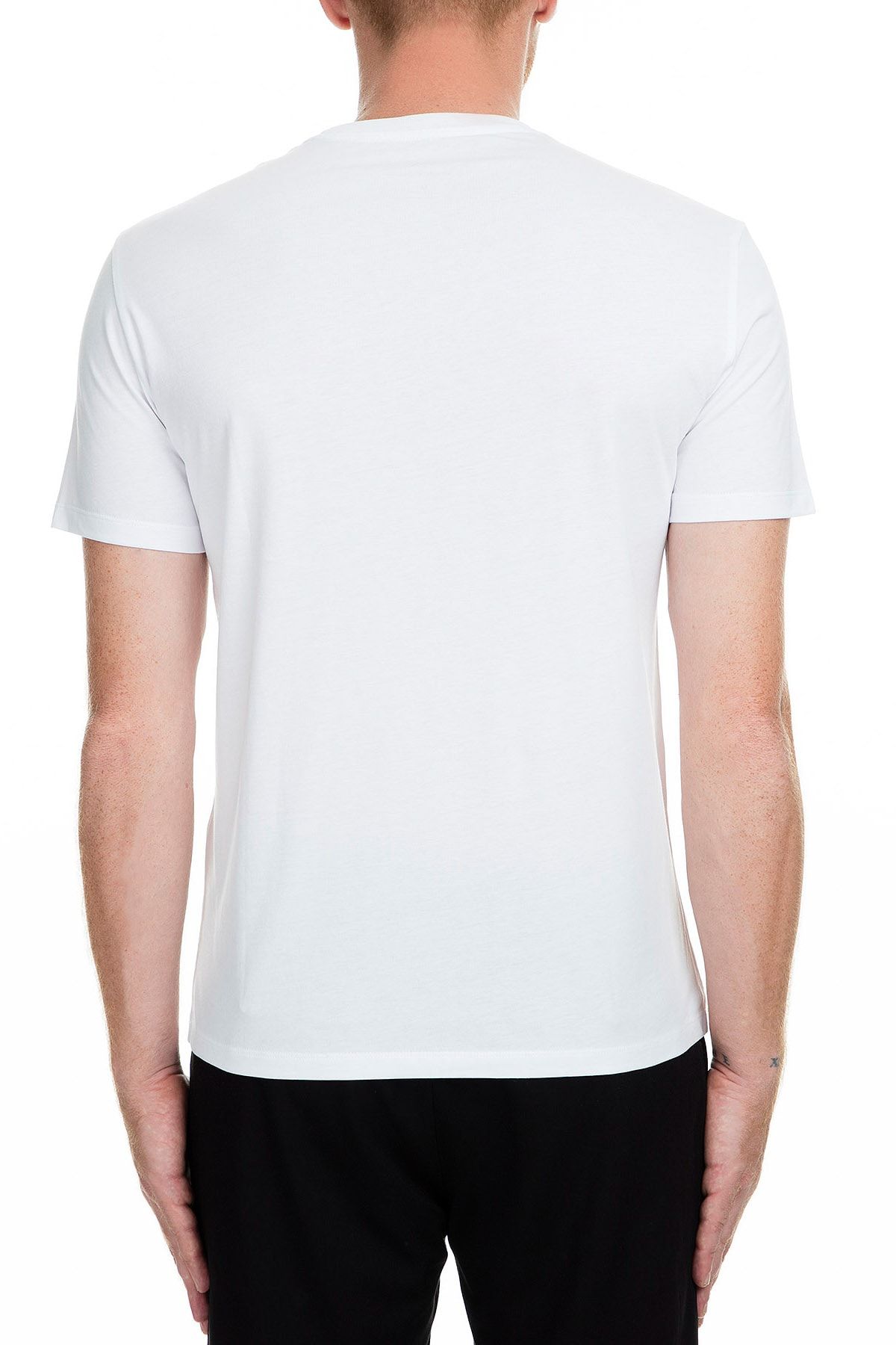 Beyaz Erkek T-Shirt 6GZTBD ZJH4Z 1100