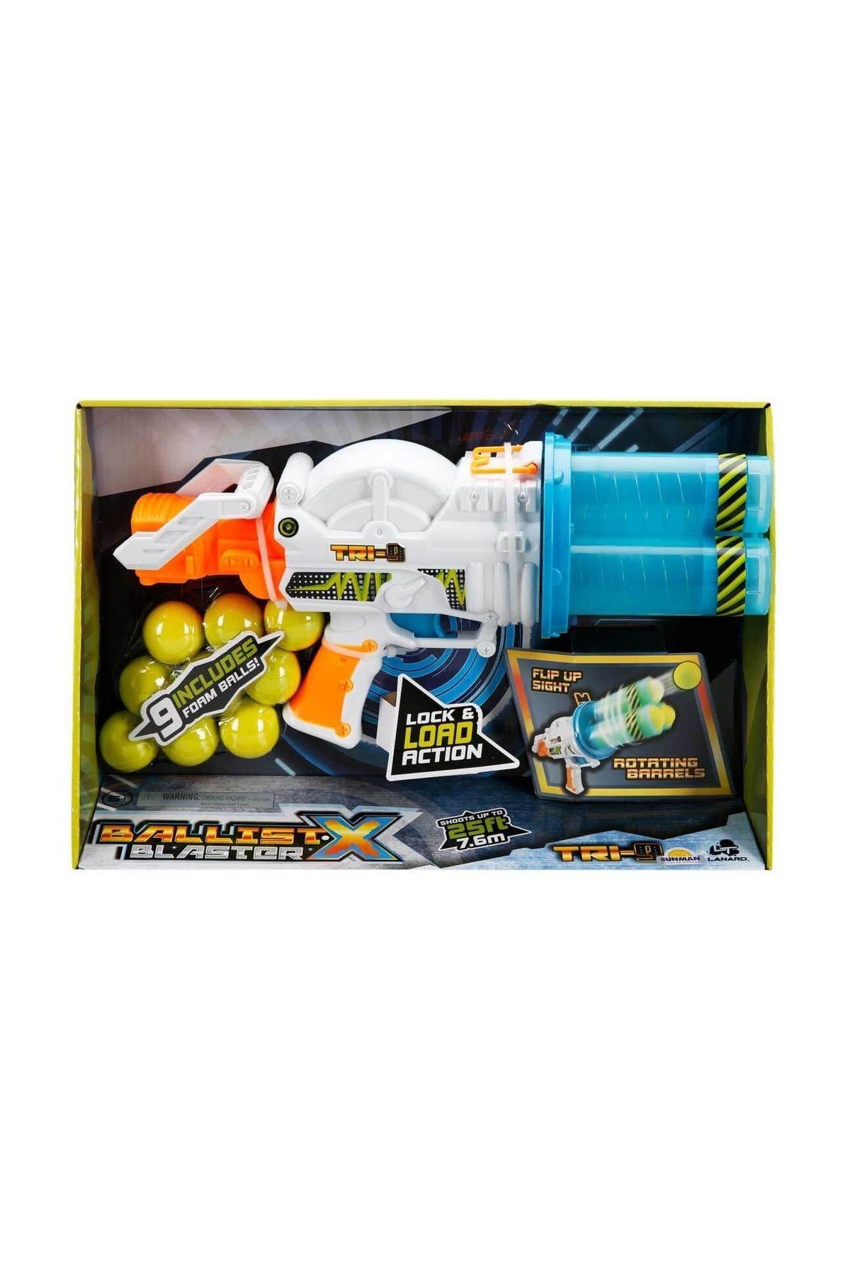 Lanard Toys Ballist X Rotating Tri Silah