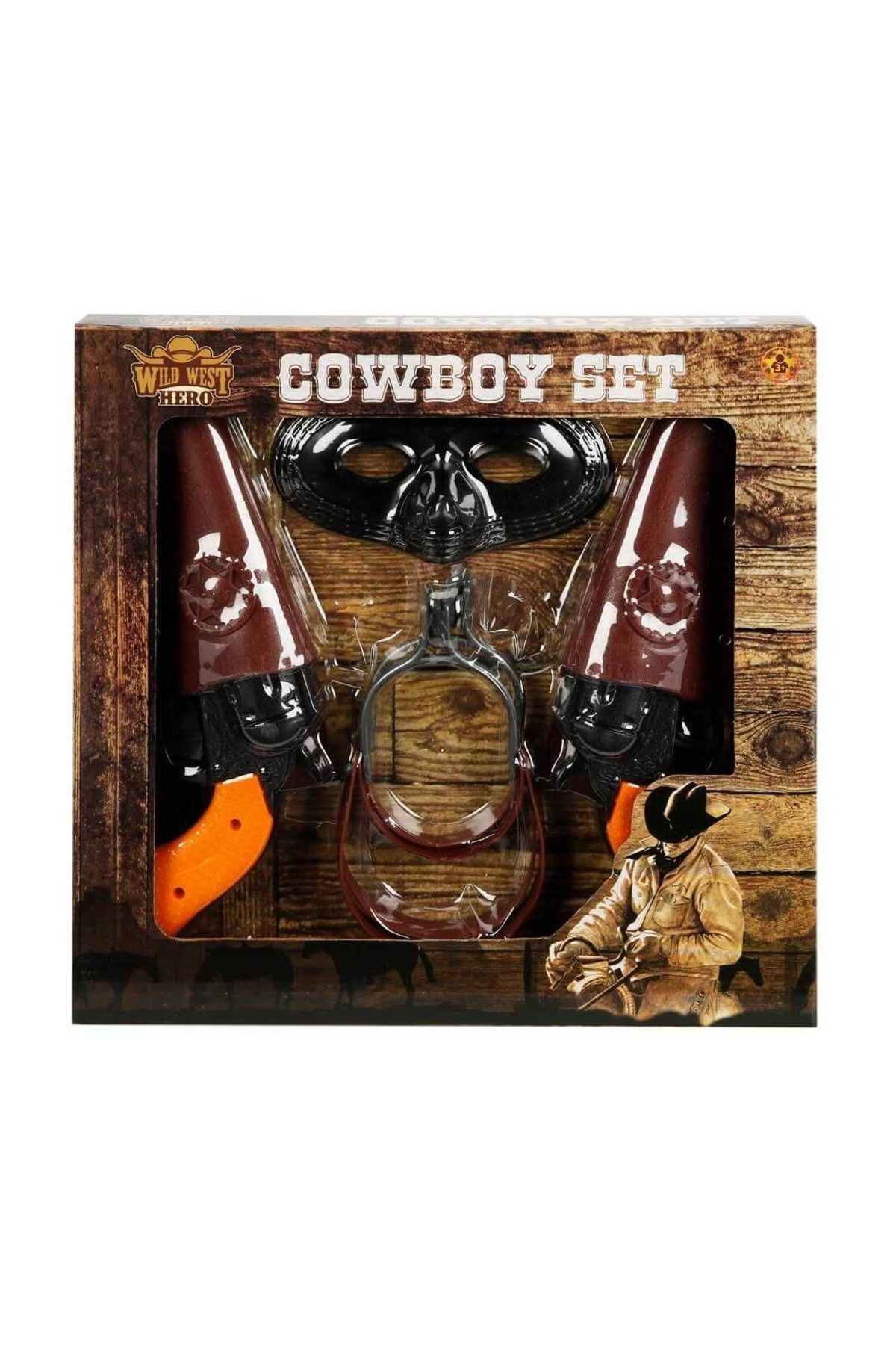 Wild West Hero 2'li Kovboy Tabanca Seti - Siyah