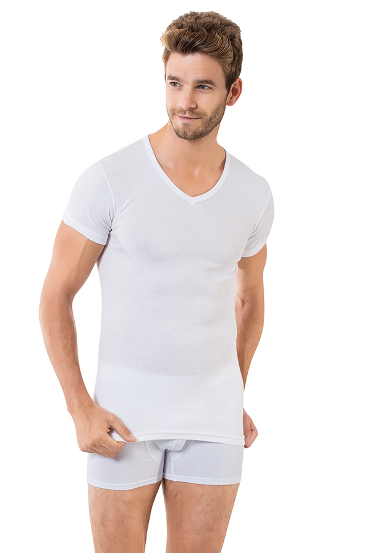 Öztaş Underwear Erkek Beyaz Spor Askılı Atlet 1028XL