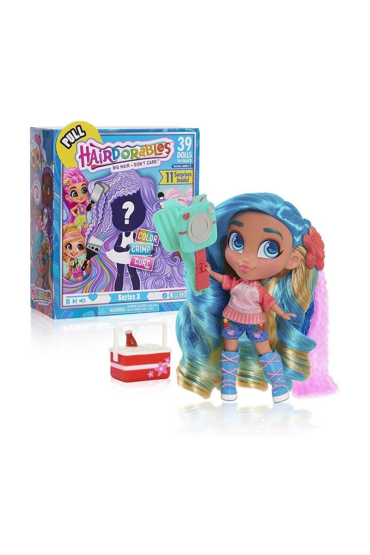 HAIRDORABLES Sürpriz Bebekler S3 HAA05000 T02007809