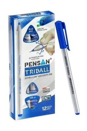 Triball 1.0 Mavi Tükenmez Kalem 12 Li Paket Image 0