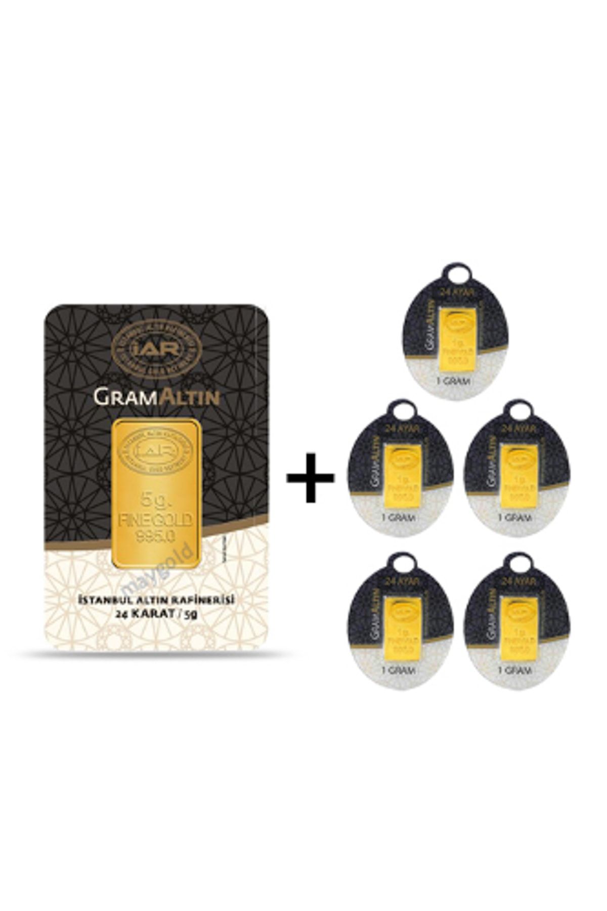 Maygold 5+5 Gr IAR Gram Külçe Gram Altın
