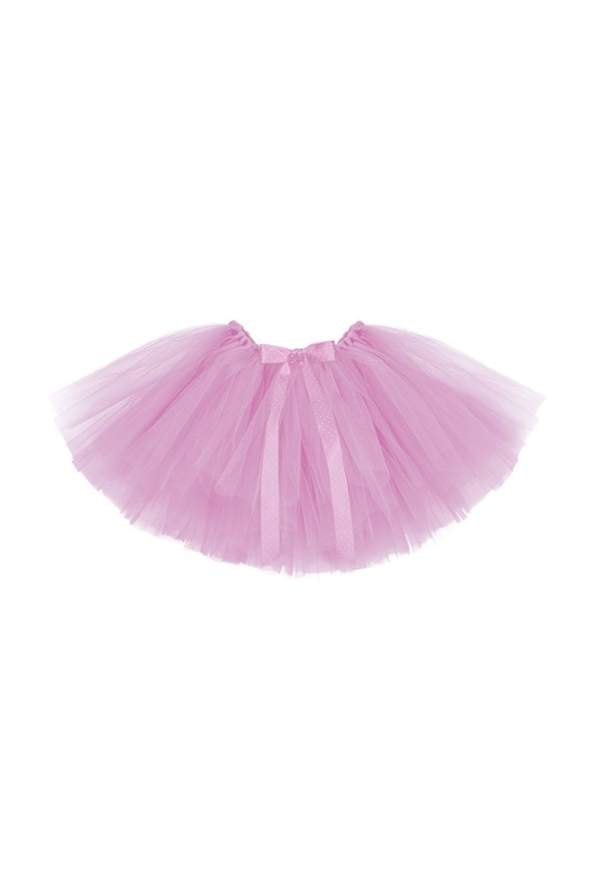 bba new trend Pembe ,tütü Etek,kabarık Lastikli Tül Etek Astarsız