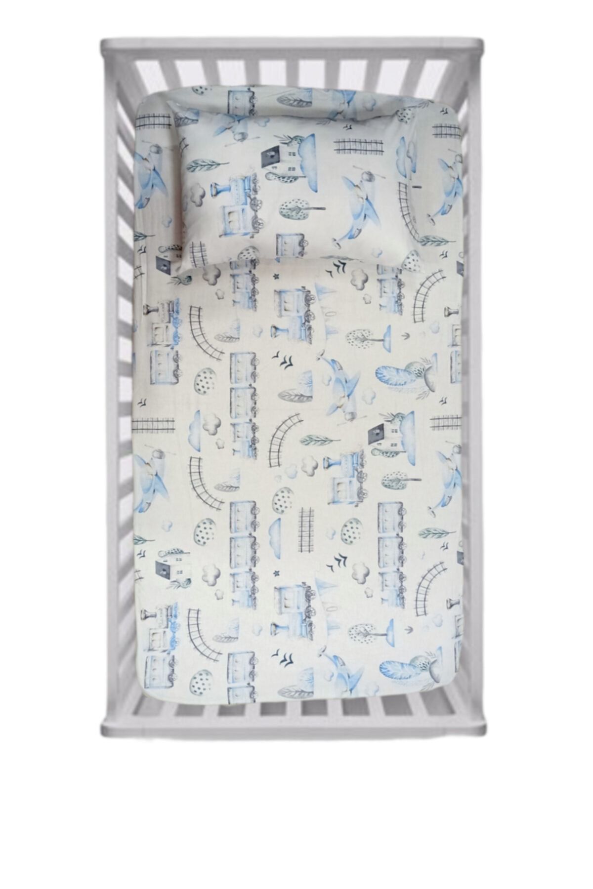 TİGRİS Mini Bebe Lastikli Çarşaf#%100 Cotton Kumaş