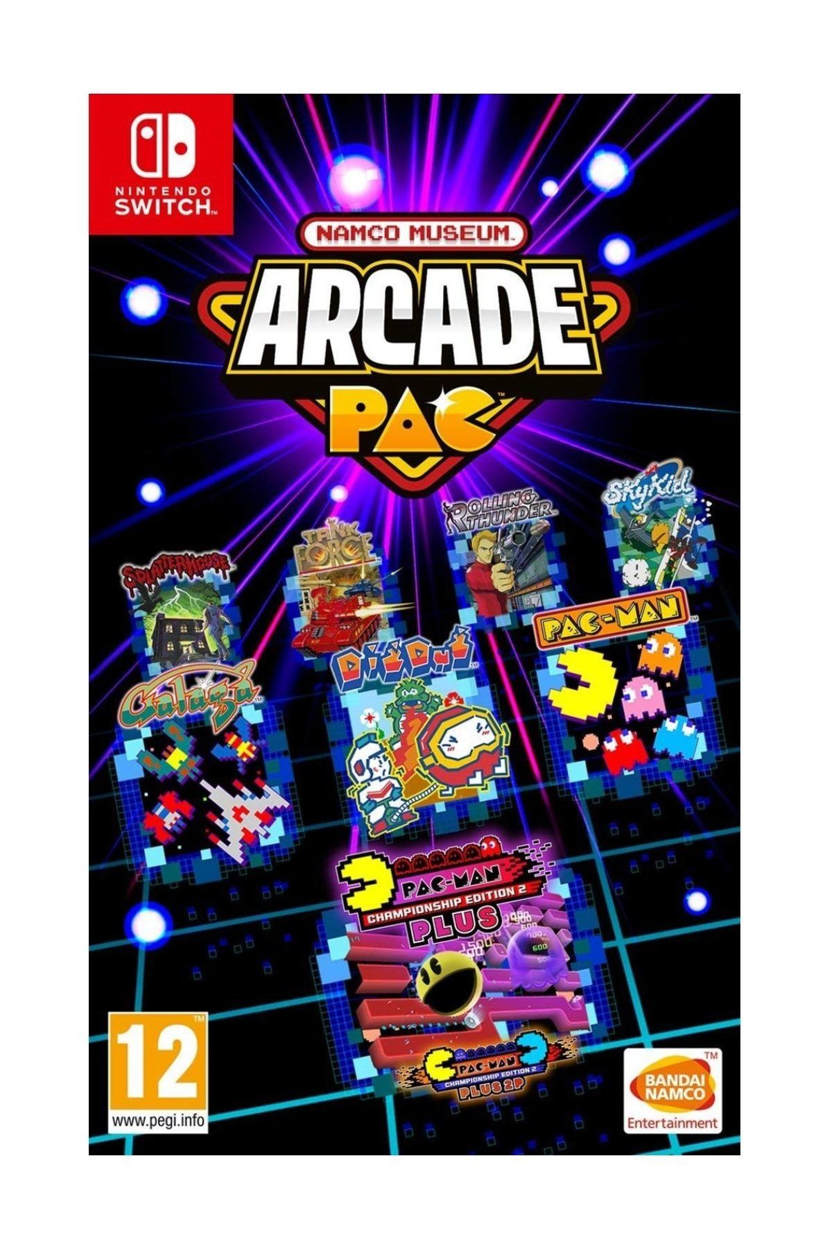 Bandai Namco Namco Museum Arcade Pac Switch Oyun