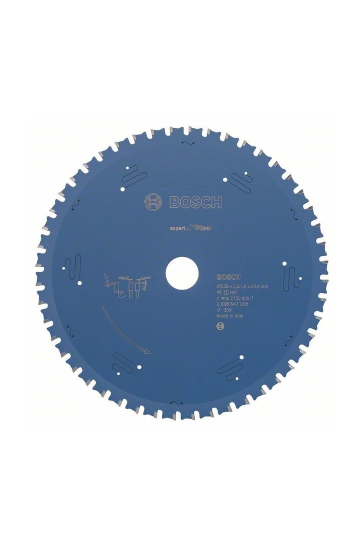 Bosch Expert For Steel 48 Diş 235x25,40 mm