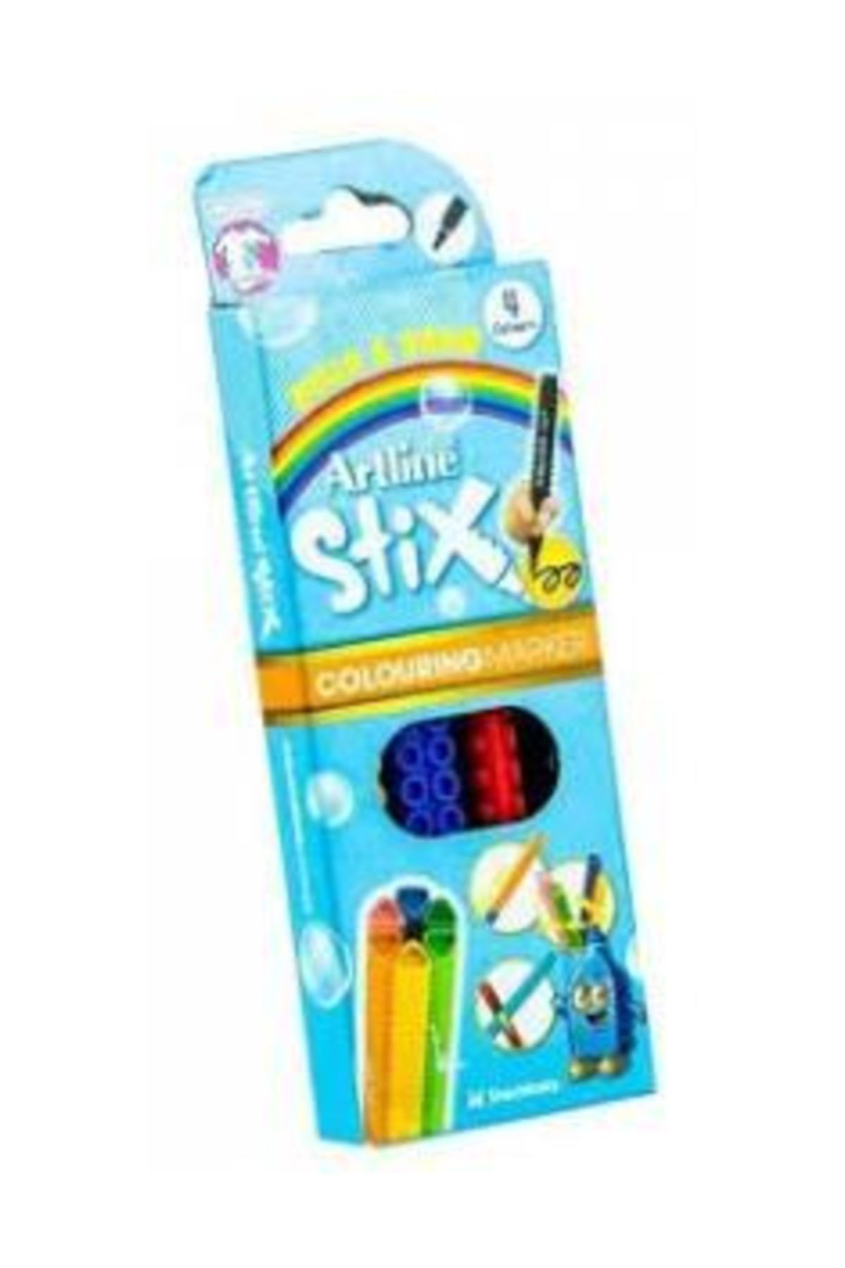 artline Etx-300 4w Stix Colouring Marker 4lü Paket