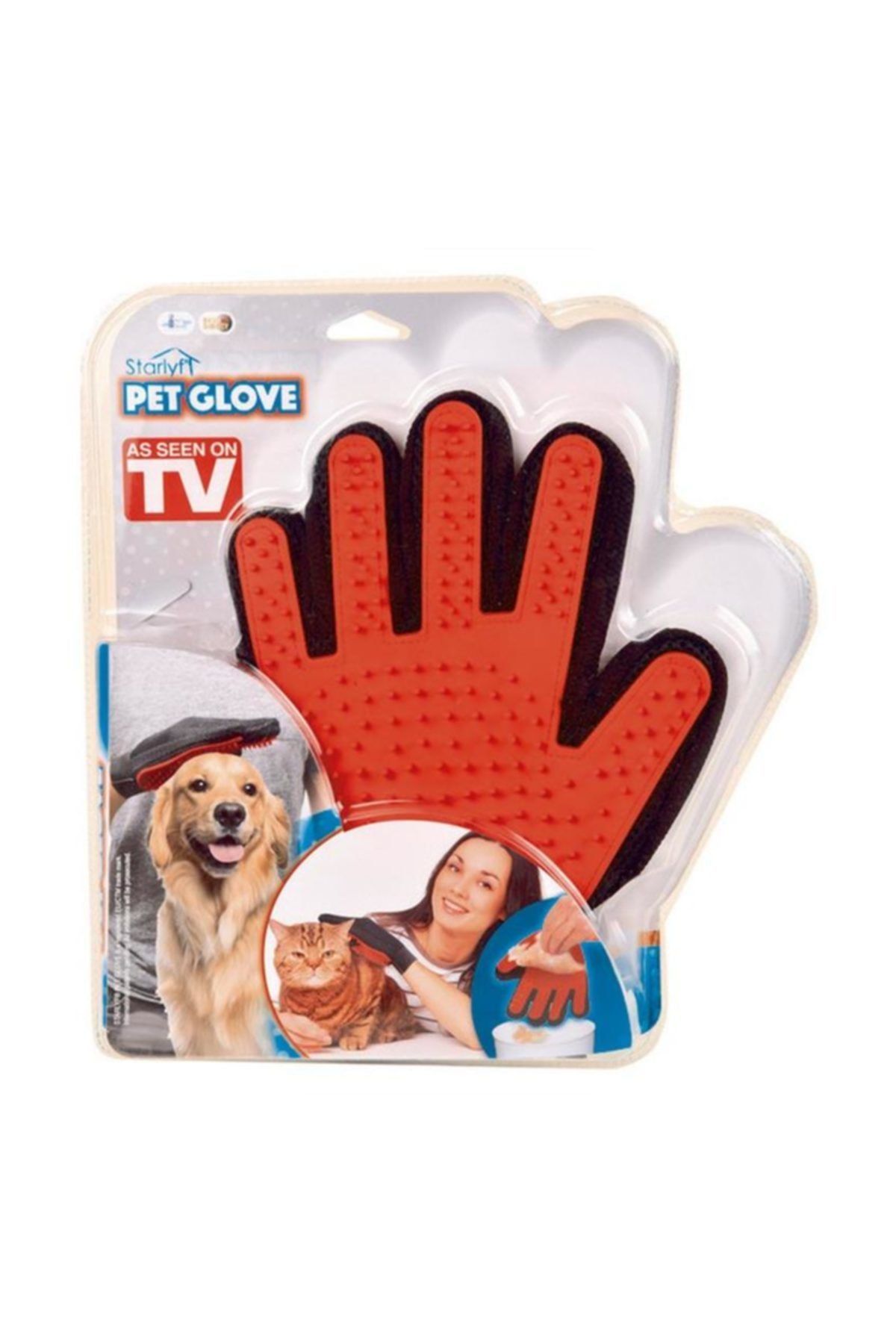 PetimCE Starlyf Pet Kedi Ve Köpekler Için Tüy Toplama Eldiveni