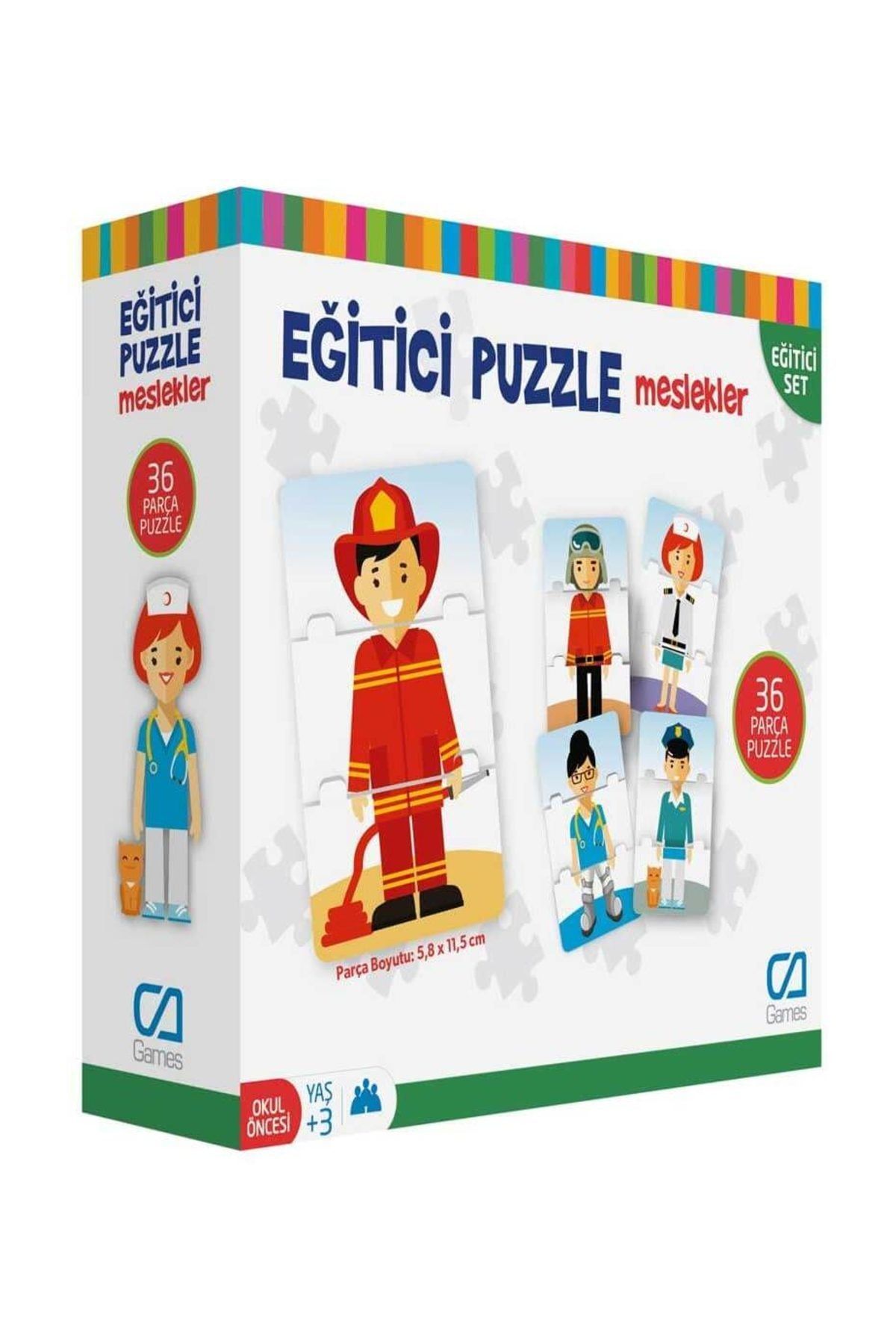 ca games egitici puzzle meslekler 36 parca fiyati yorumlari trendyol